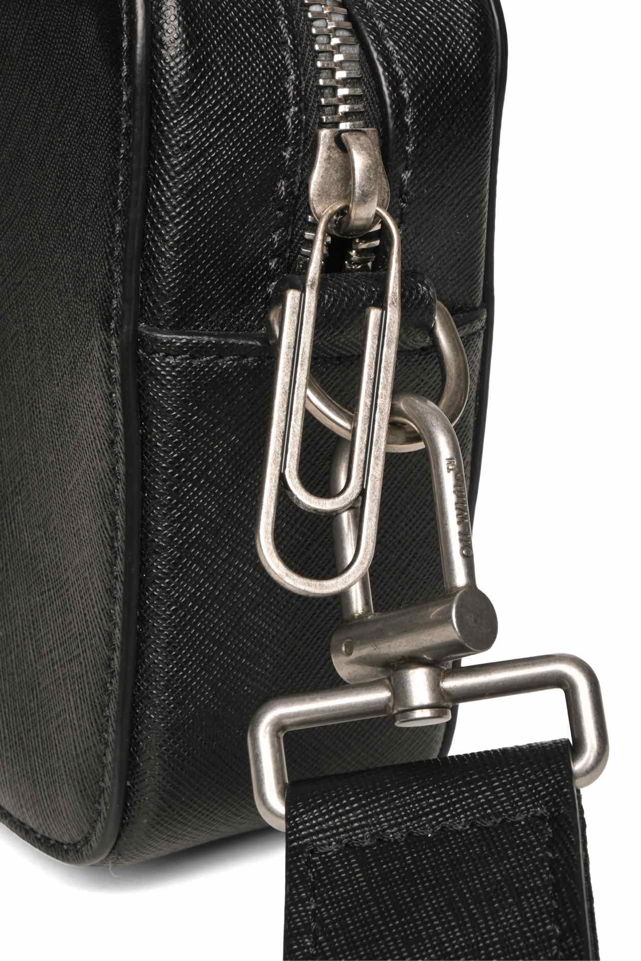 Off White Binder Diag Saffiano Pouch - Image 6