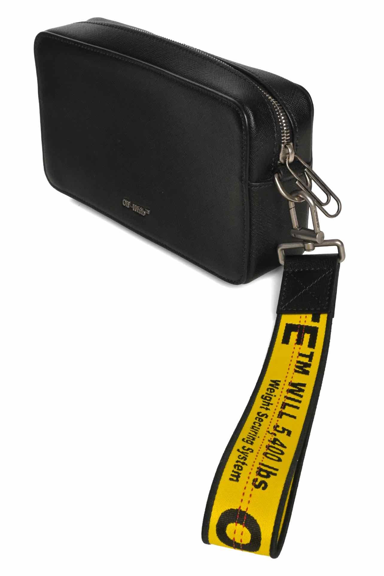 Off White Binder Diag Saffiano Pouch - Image 8