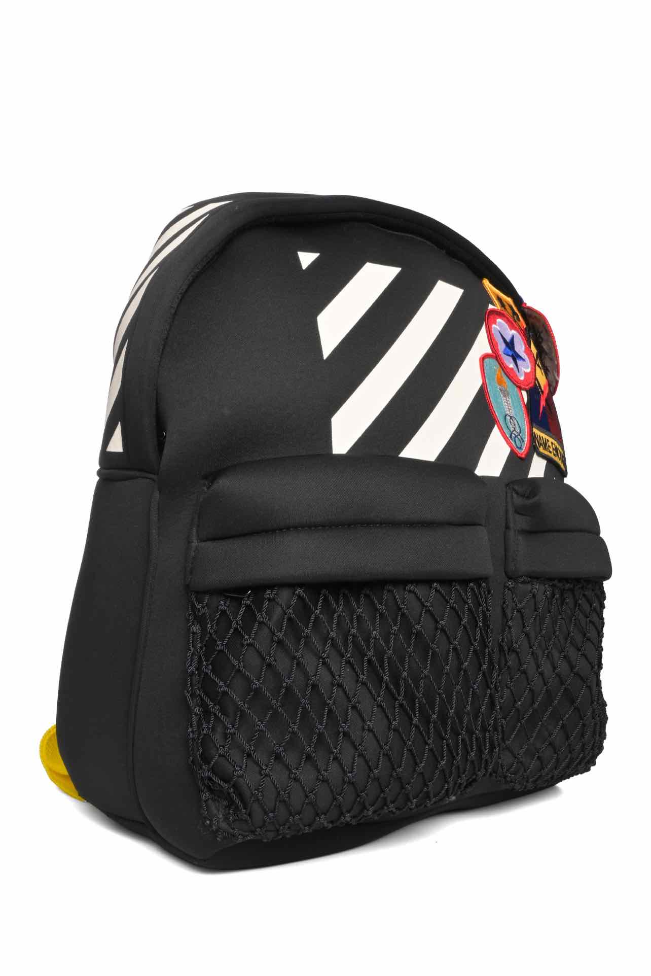 Off White c/o Virgil Abloh Patch Detail Backpack - Image 2