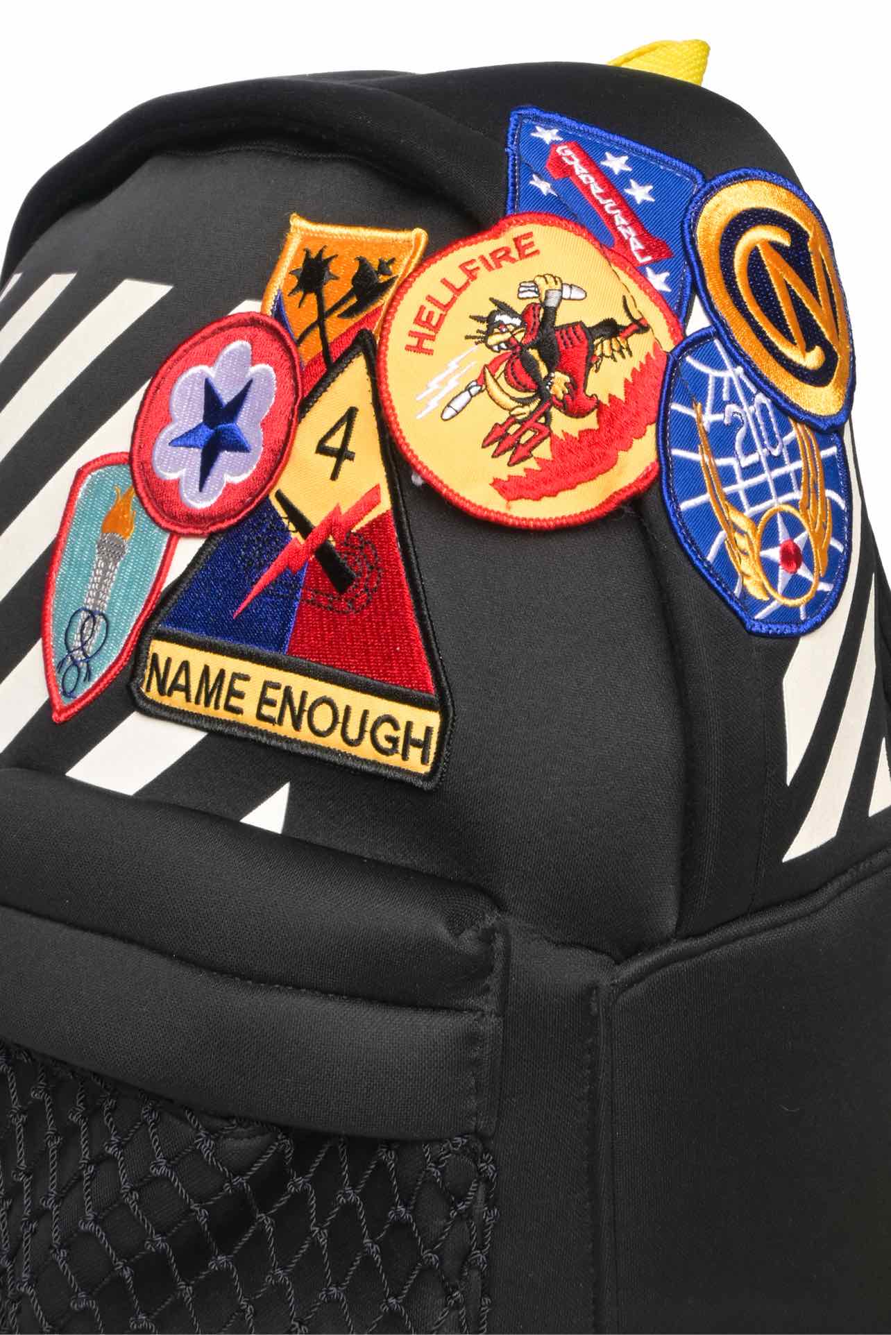 Off White c/o Virgil Abloh Patch Detail Backpack - Image 5