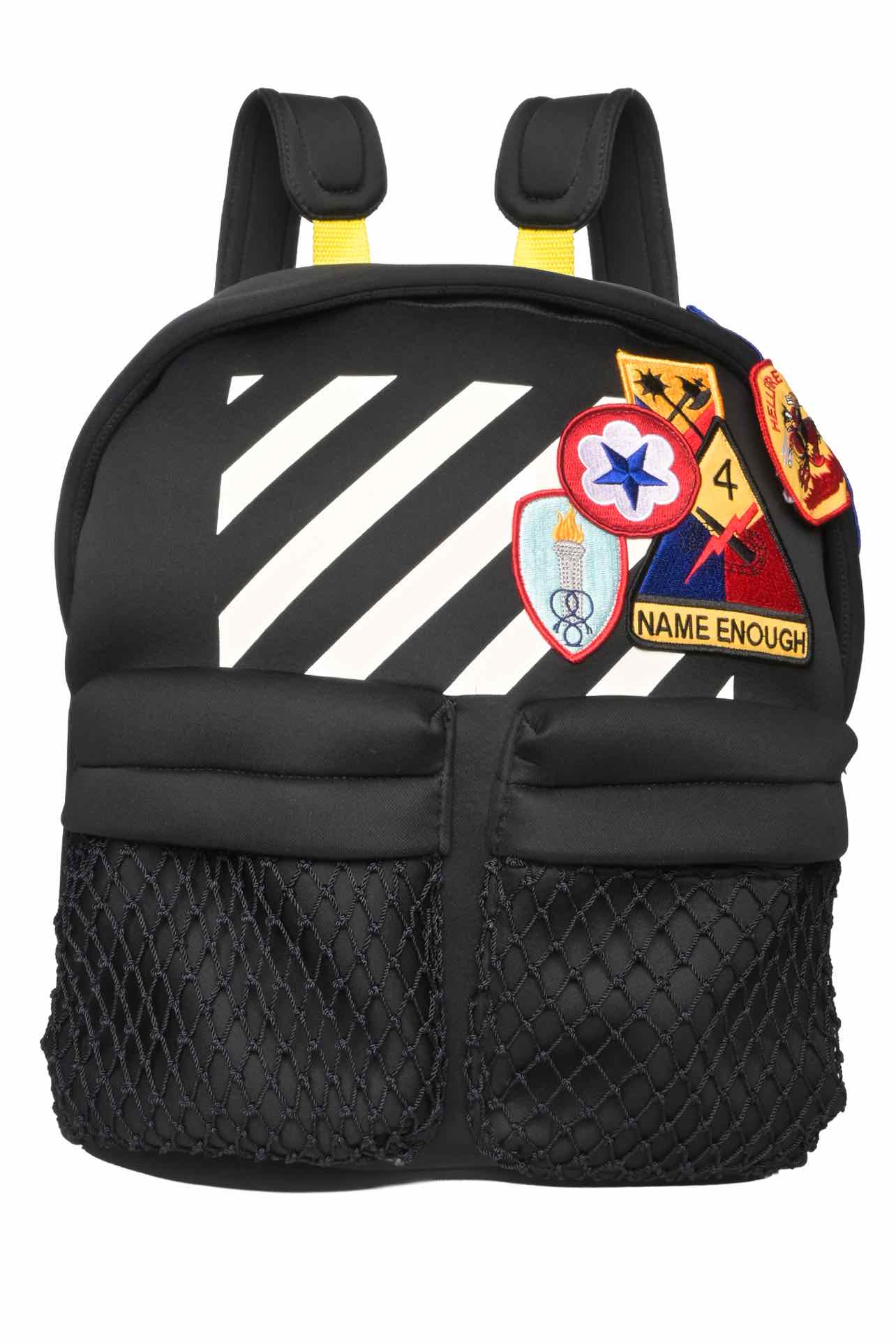 Off White c/o Virgil Abloh Patch Detail Backpack - Image 6