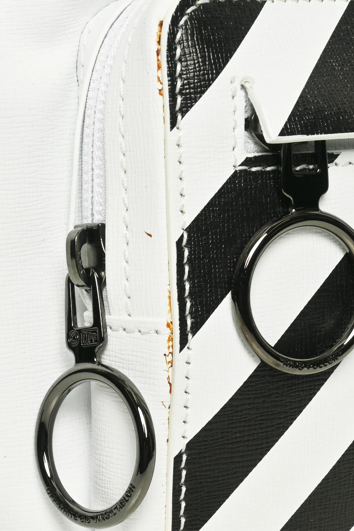Off White Diag BackPack - Image 4