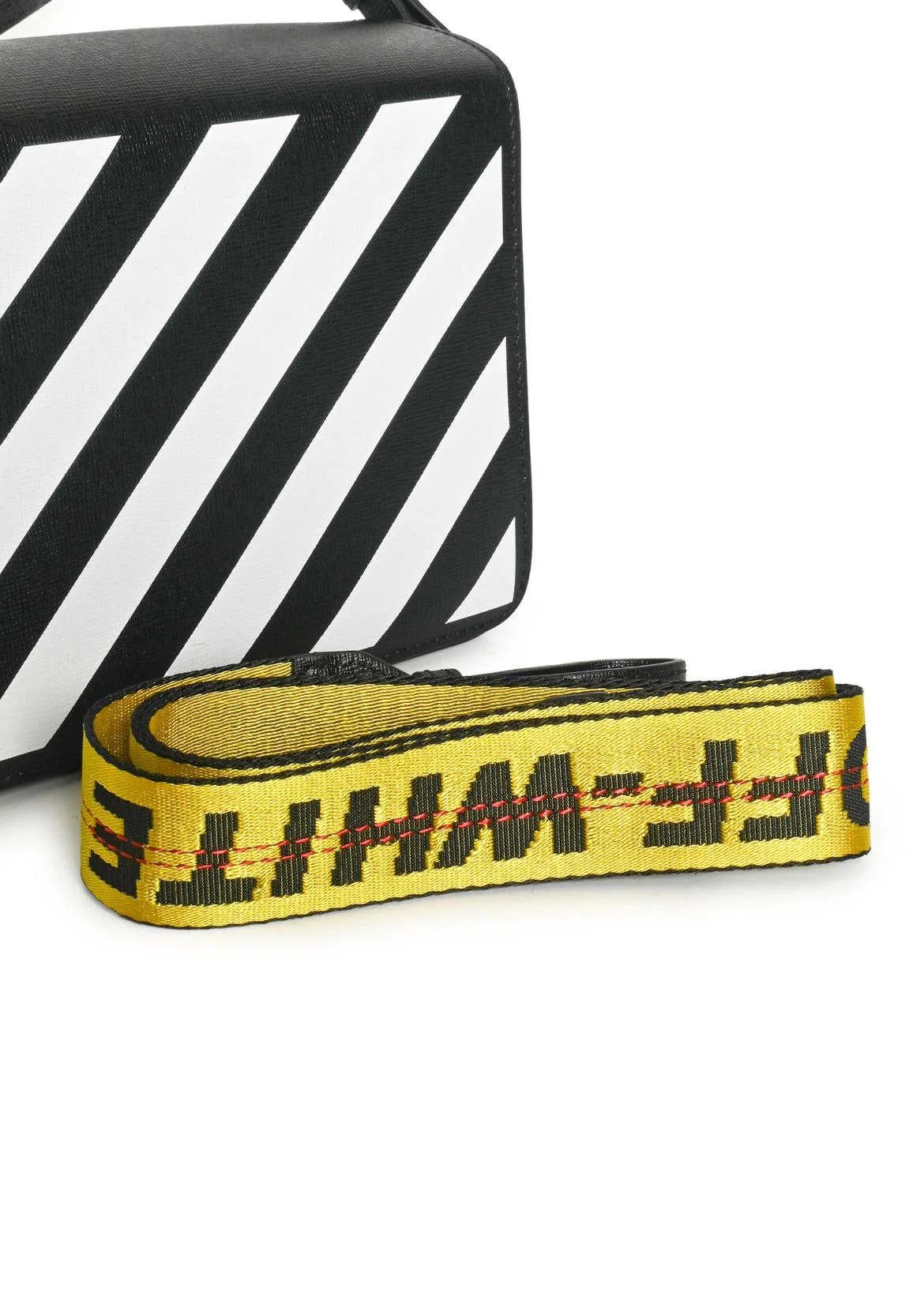 Off White Diag Flap Bag - Image 7