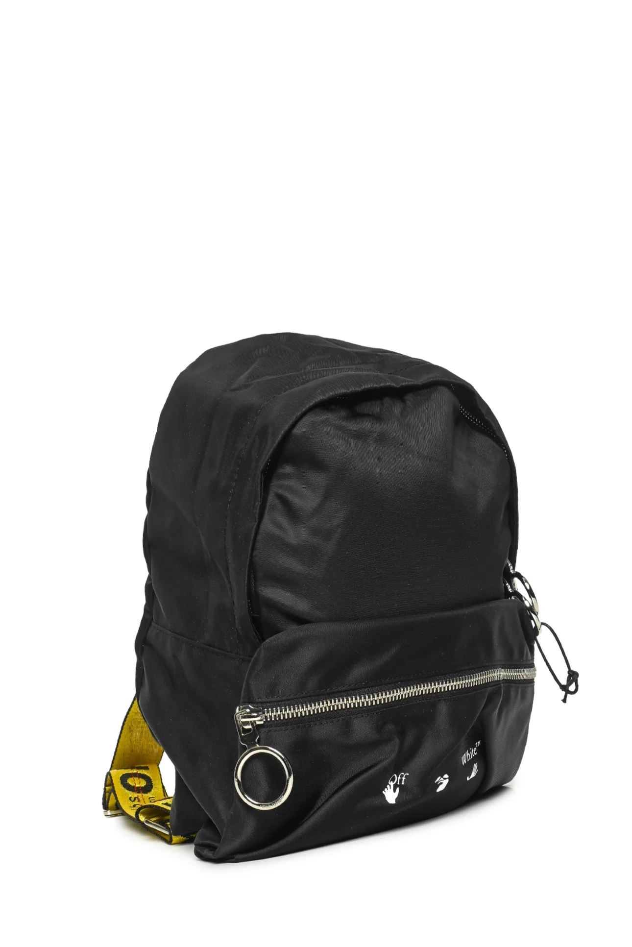 Off White Mini Nylon BackPack - Image 2
