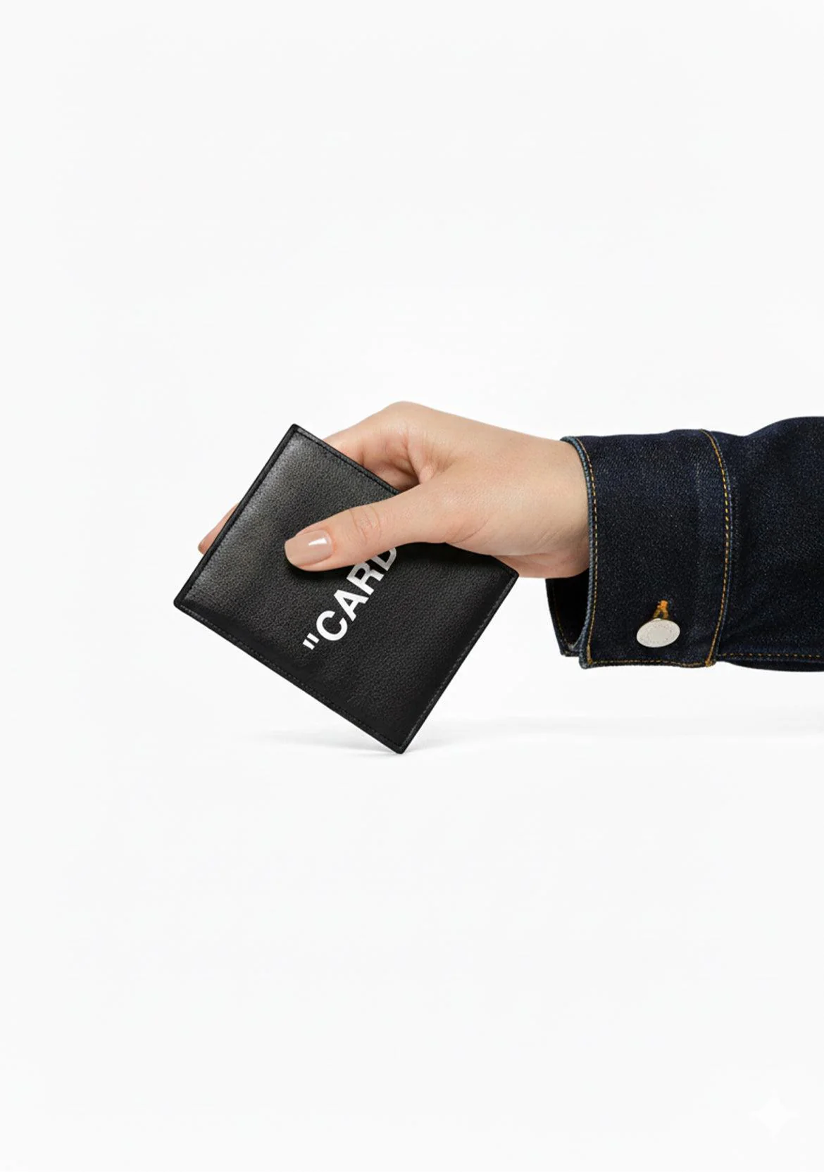 Off White Quote Card Holder - Image 3