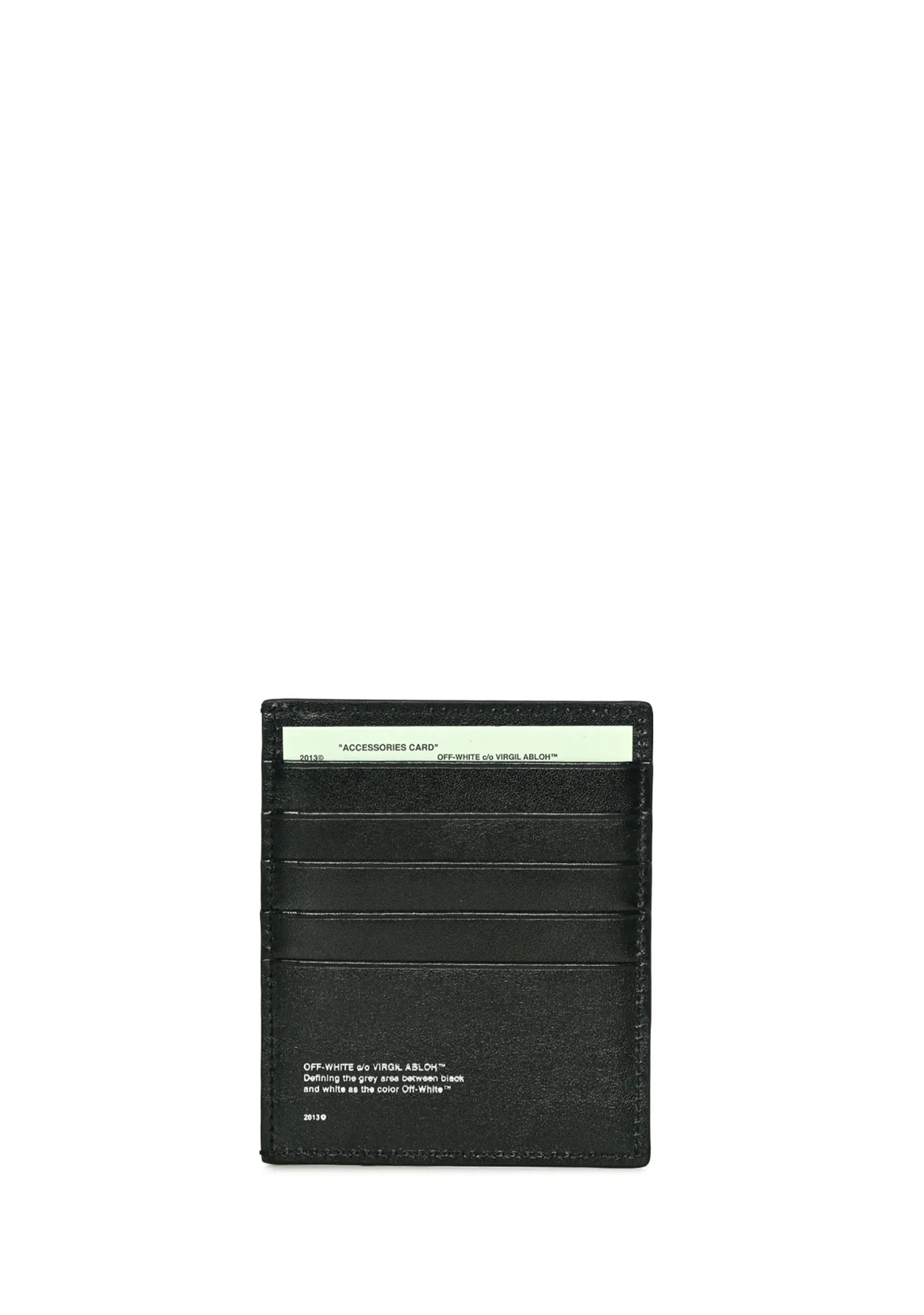 Off White Seasonal Logo Card Holder - Image 2