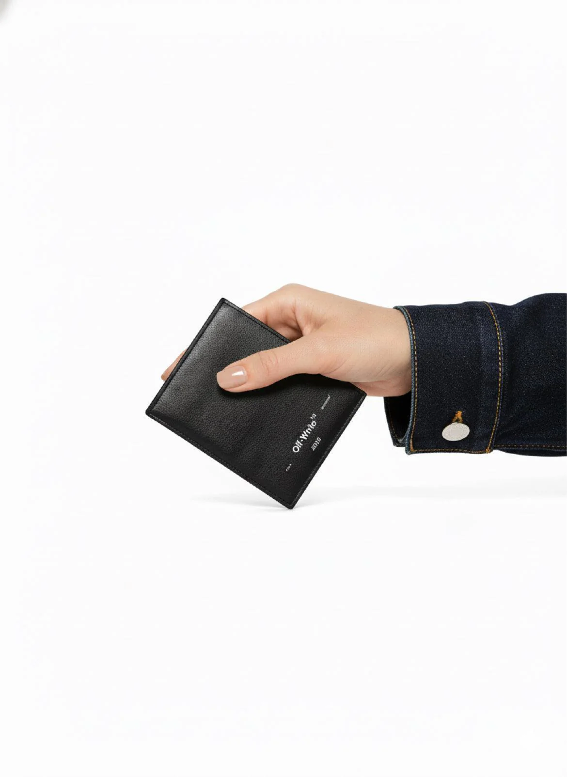 Off White Seasonal Logo Card Holder - Image 4