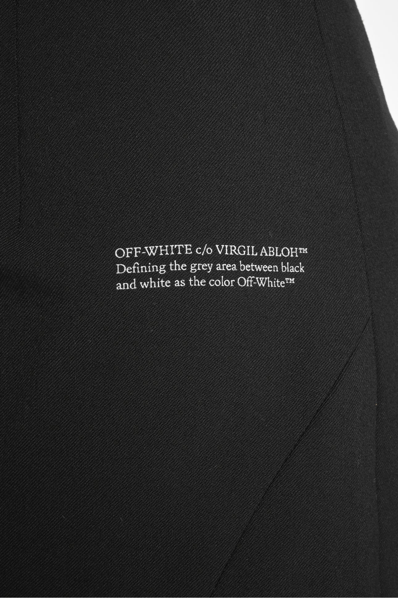 Off White Size 36 Side Slit Mini Skirt - Image 5