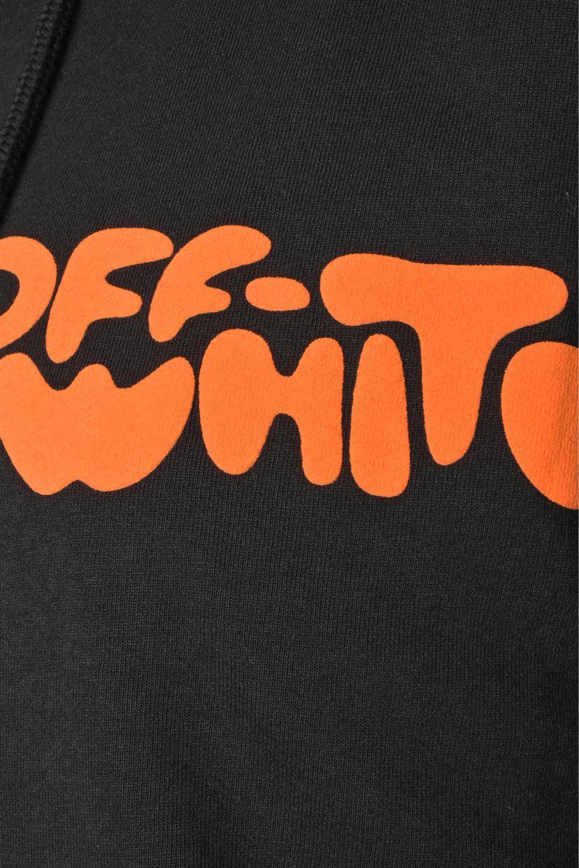 OFF-WHITE Size L Men's Bubble Font T-shirt Hoodie - Image 3