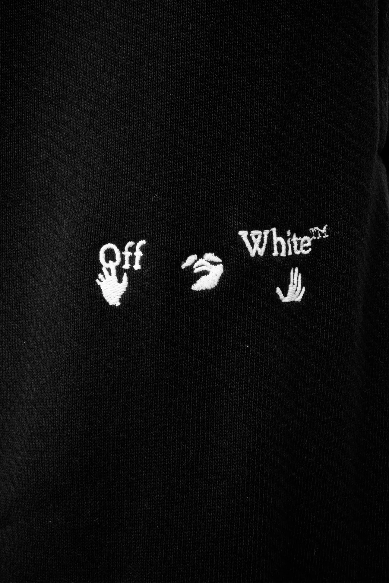 Off White Size M Diag Logo Shorten Sweatpants - Image 3