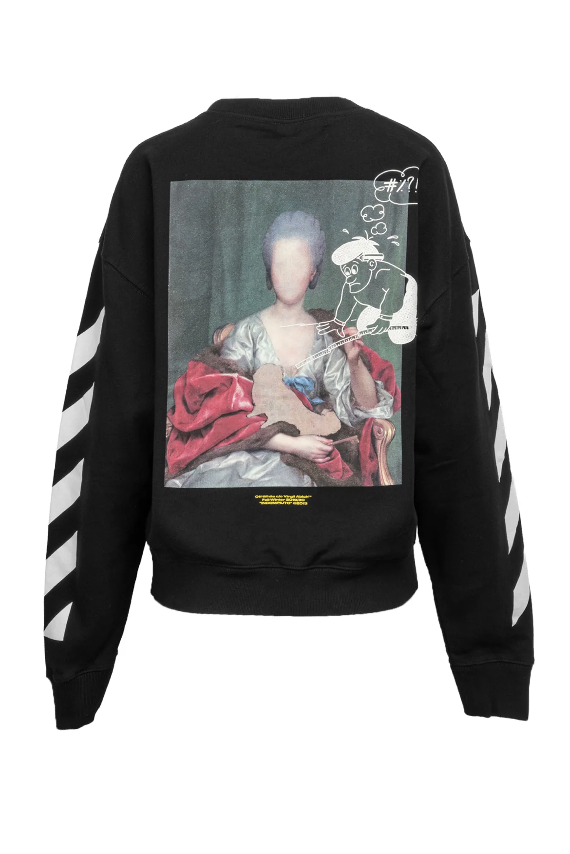 Off White Size M Diag Mariana De Silva Crewneck - Image 2