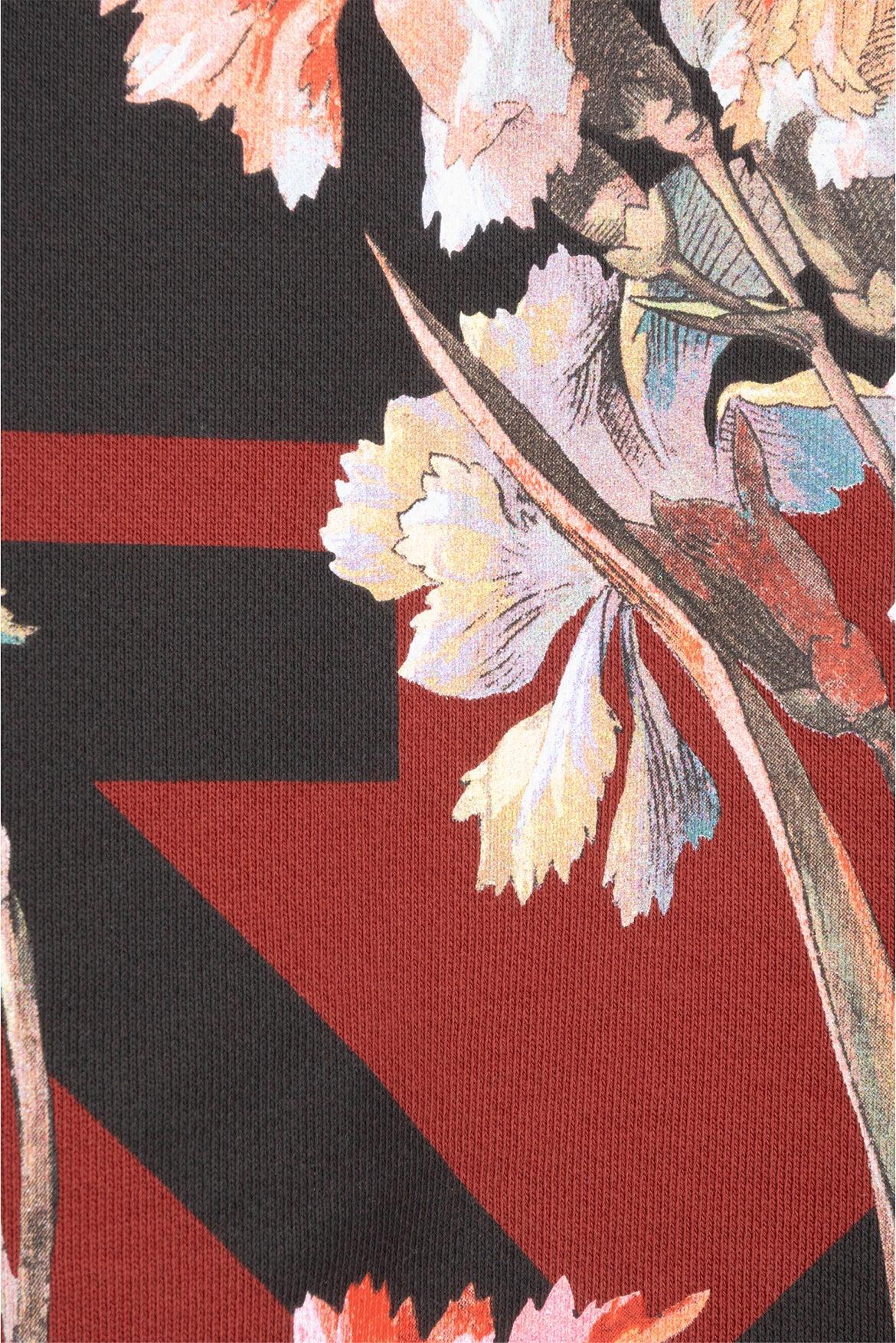 Off White Size M Flower Carryover Crop Crewneck Sweatshirt - Image 3
