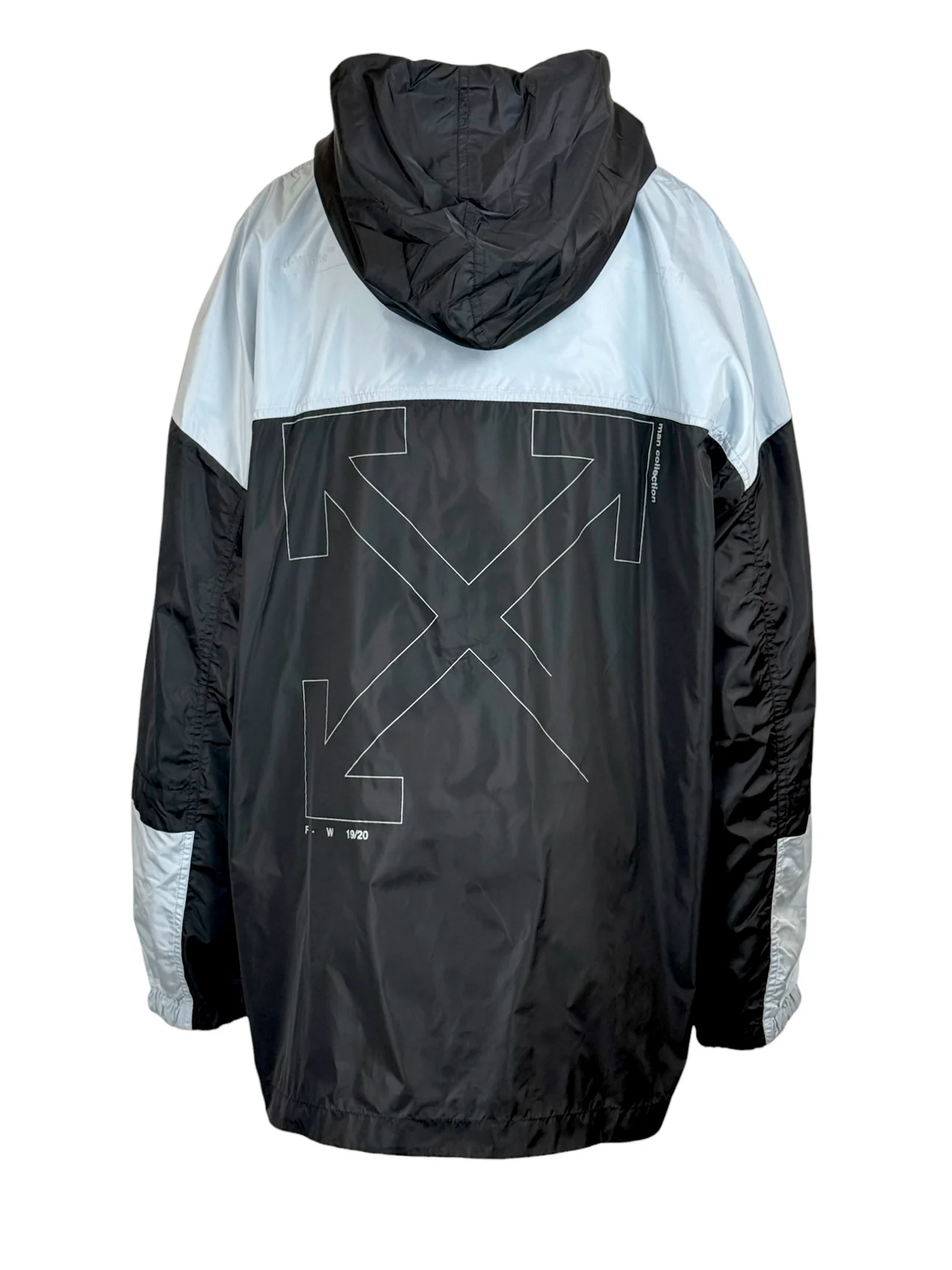 OFF-WHITE Size M Men's Unfinished Windbreaker Jacket - Image 2