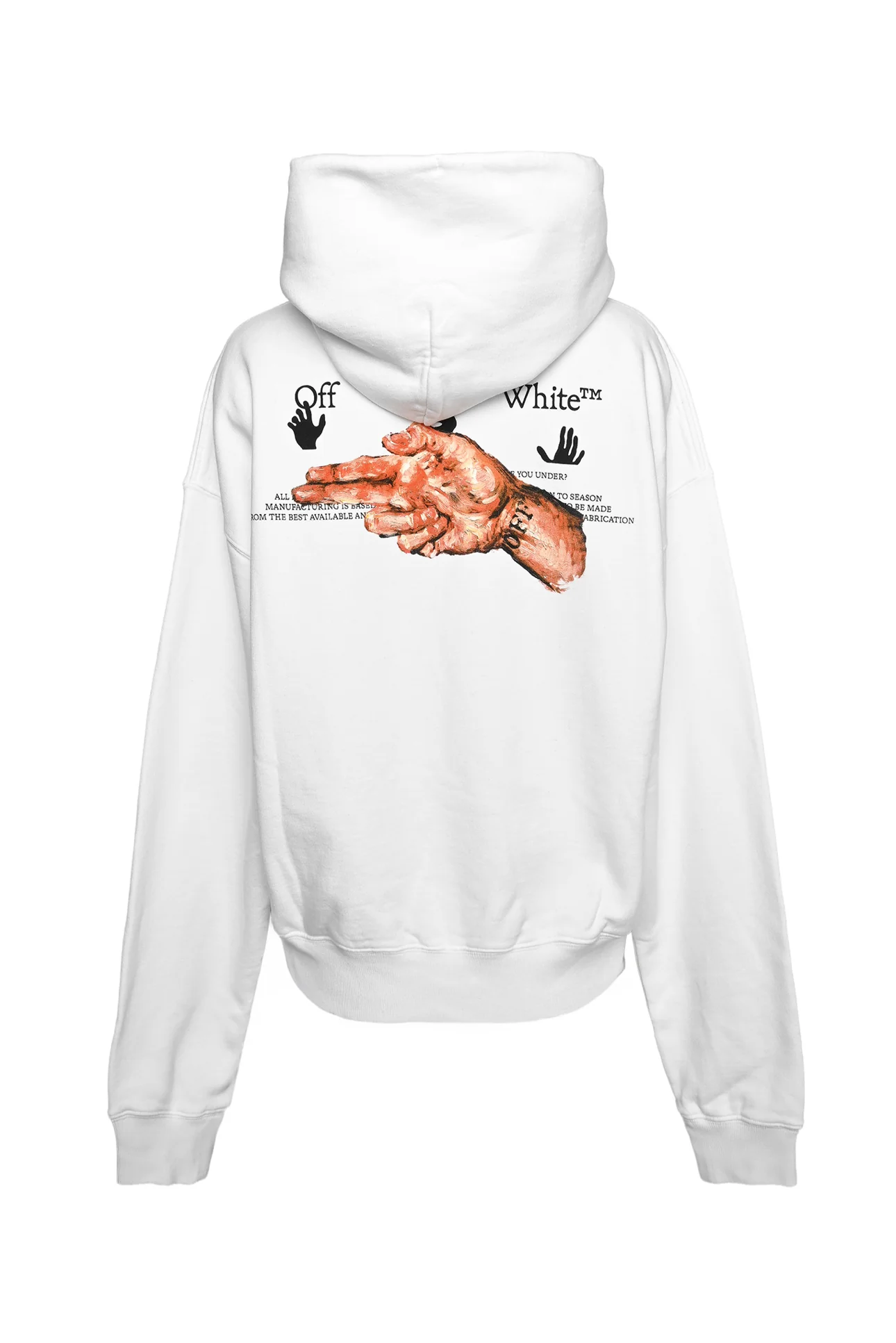 Off White Size M Pascal Over Sweatshirt - Image 2