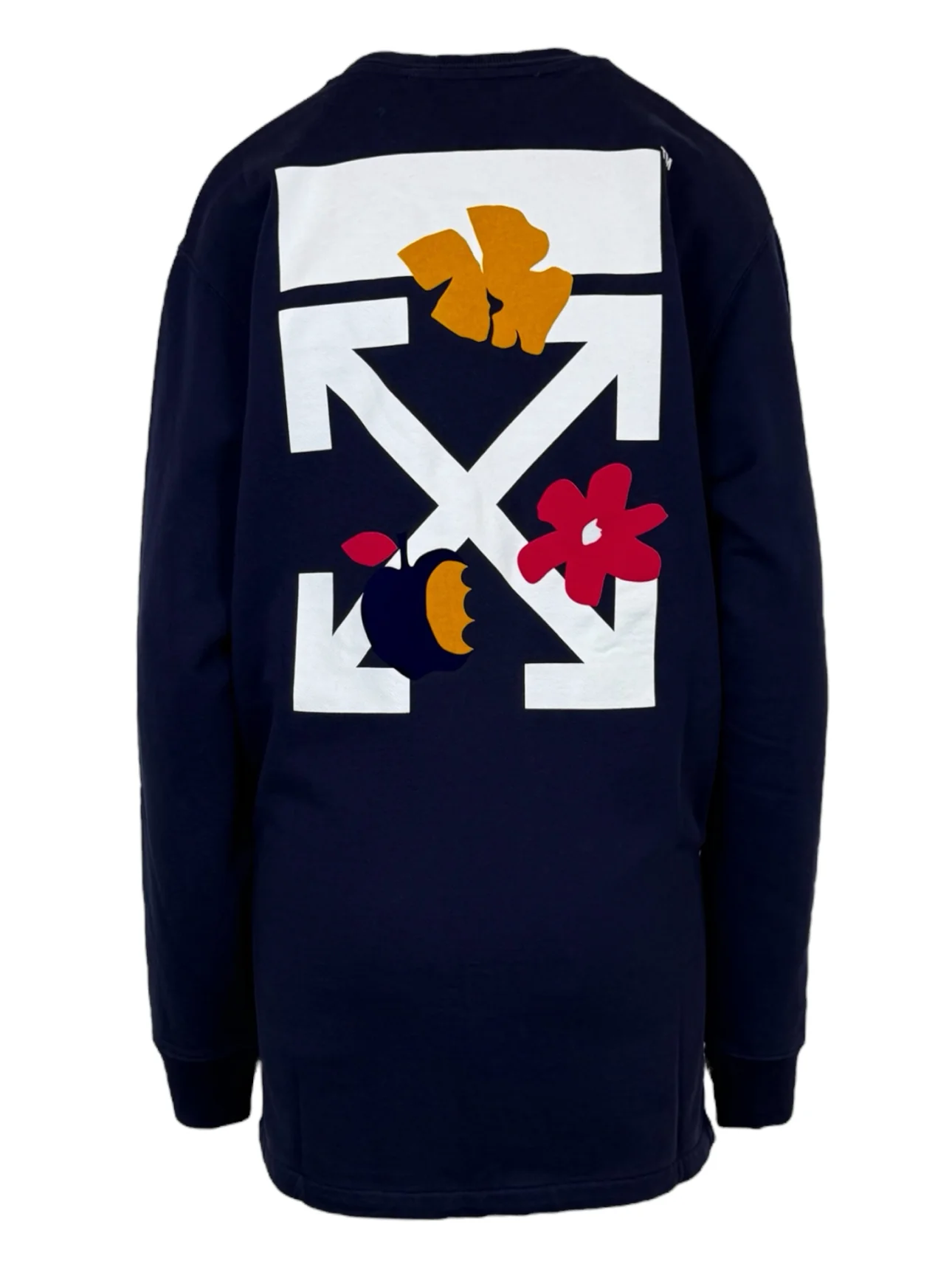 Off White Size S Flower Arrows Sweatshirt Dress - Image 2