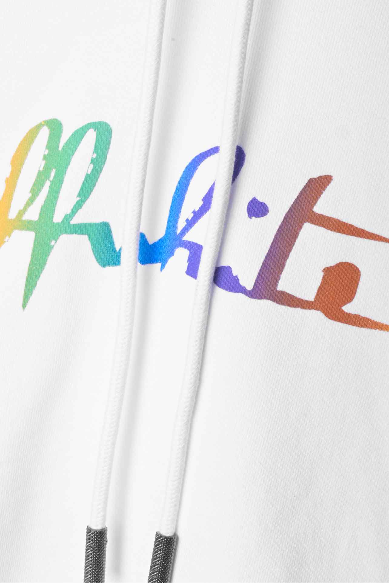 Off White Size S Rainbow Cropped Sweatshirt - Image 3
