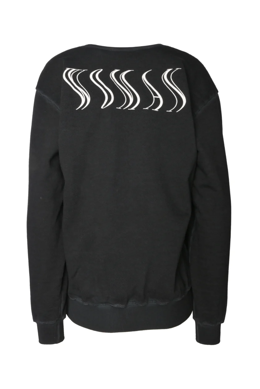 Off White Size XS Painting Chair Crewneck Sweatshirt - Image 2