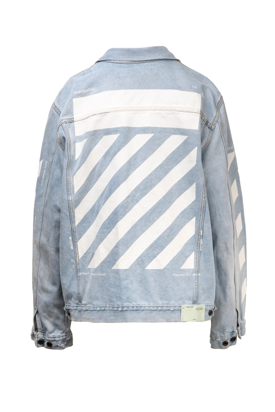 OFF-WHITE Size XXL Men's 2018 Temperature Denim Jacket - Image 2