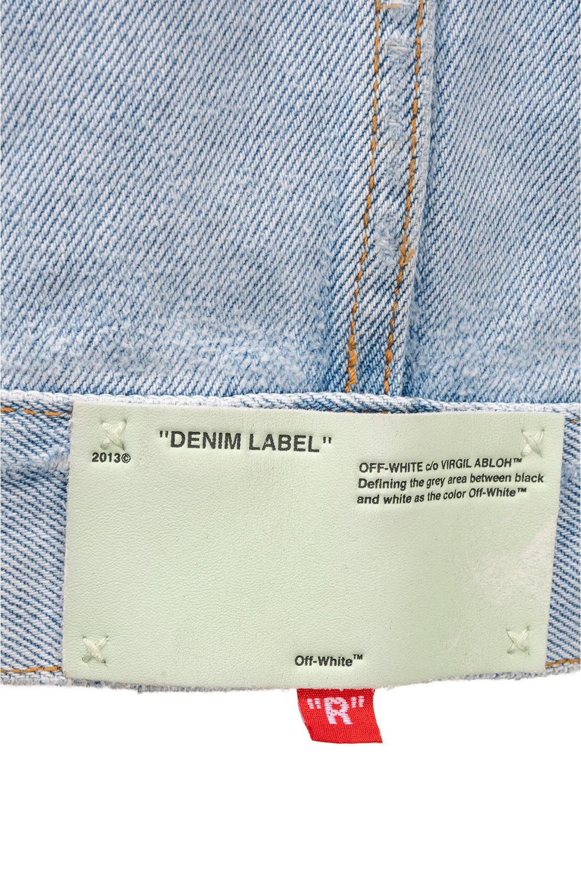 OFF-WHITE Size XXL Men's 2018 Temperature Denim Jacket - Image 3