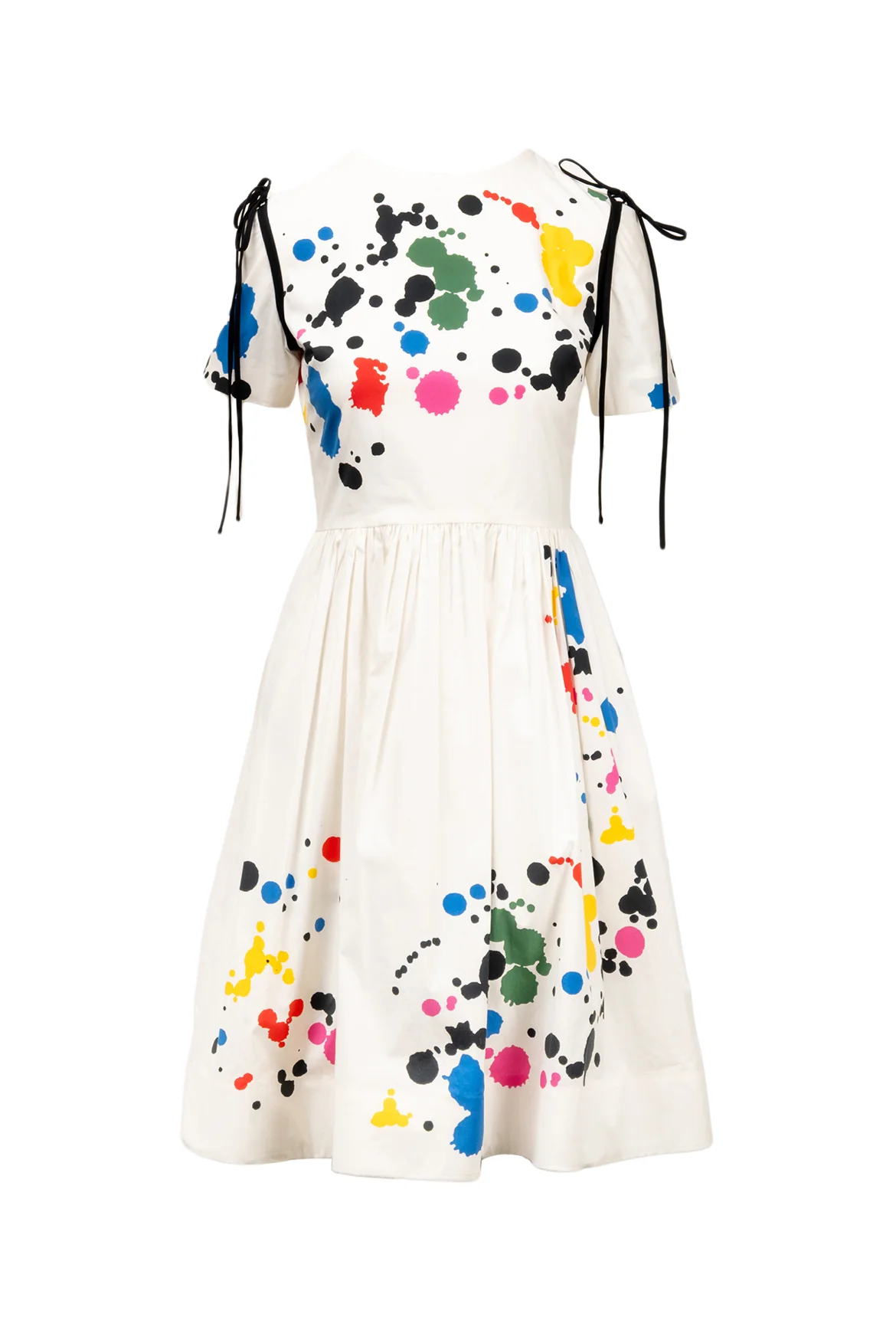 Oscar De La Renta Size 4 Paint Splatter Dress