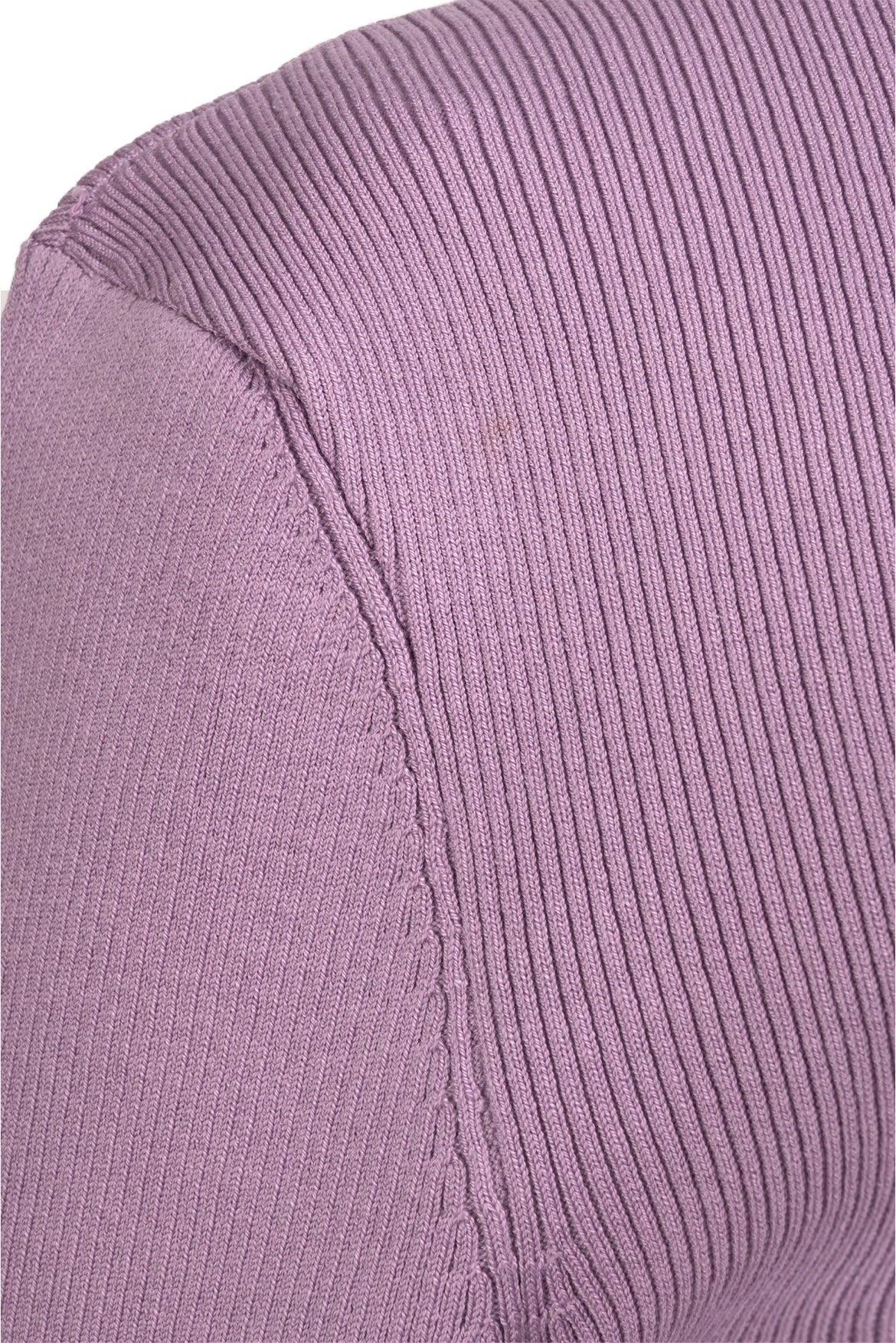 Oscar De La Renta Size XL Ribbed Knit Stretch-Silk Tops - Image 3