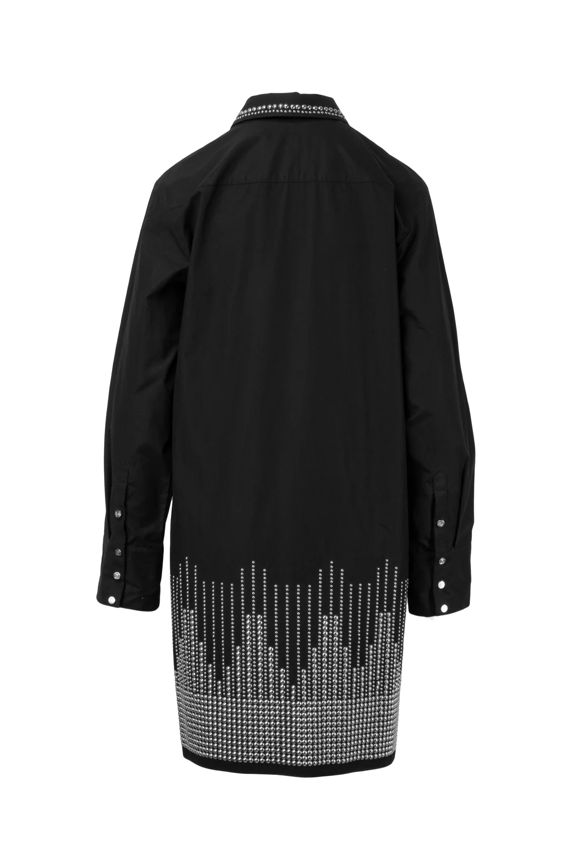 Paco Rabanne Size 42 Studded Shirt Dress - Image 2