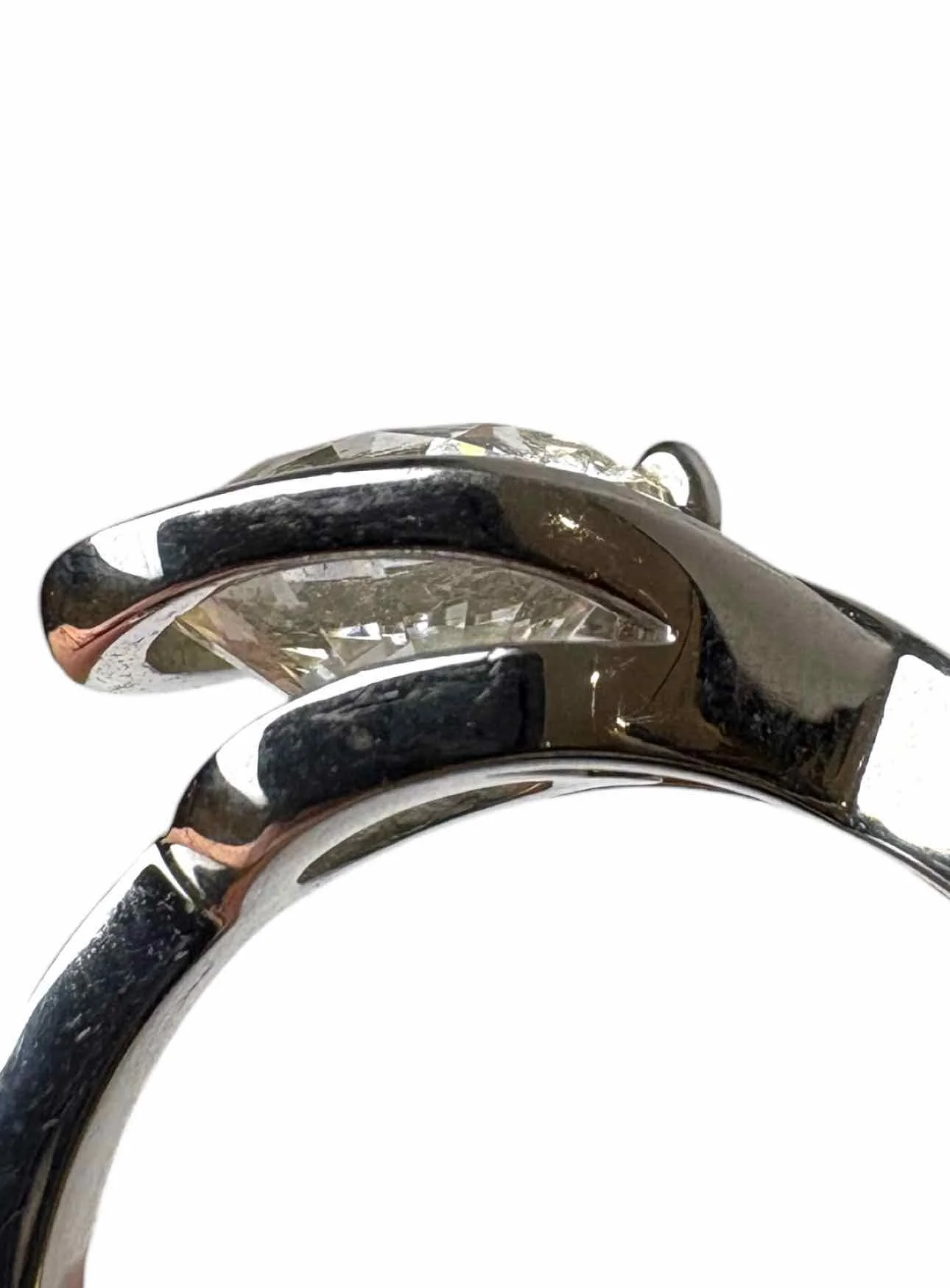 Pandora Size 5 14K Gold Ring with 2CT Lab Grown Diamond. - Image 5