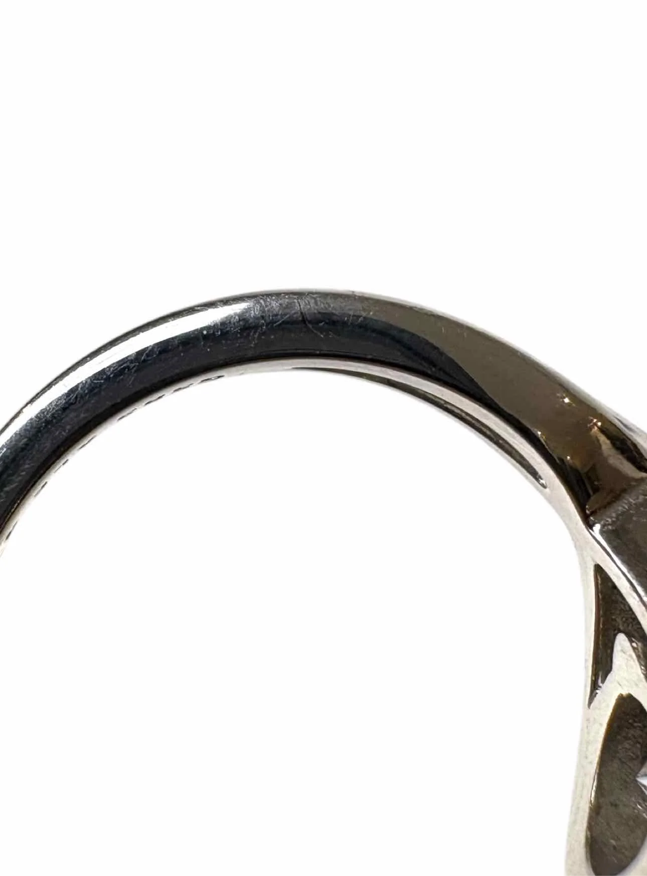 Pandora Size 5 14K Gold Ring with 2CT Lab Grown Diamond. - Image 7