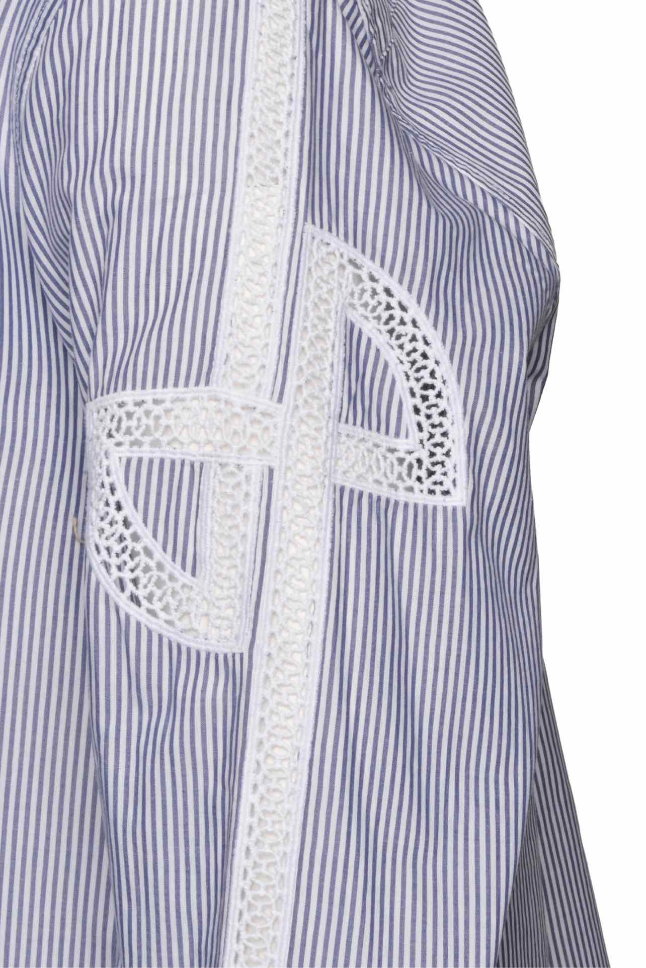 Patou Size 38 Guipure Cut-Out Top - Image 3