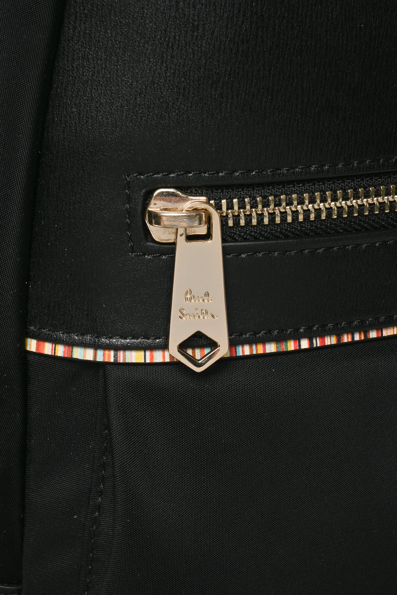 Paul Smith Multi Stripe Nylon BackPack - Image 6