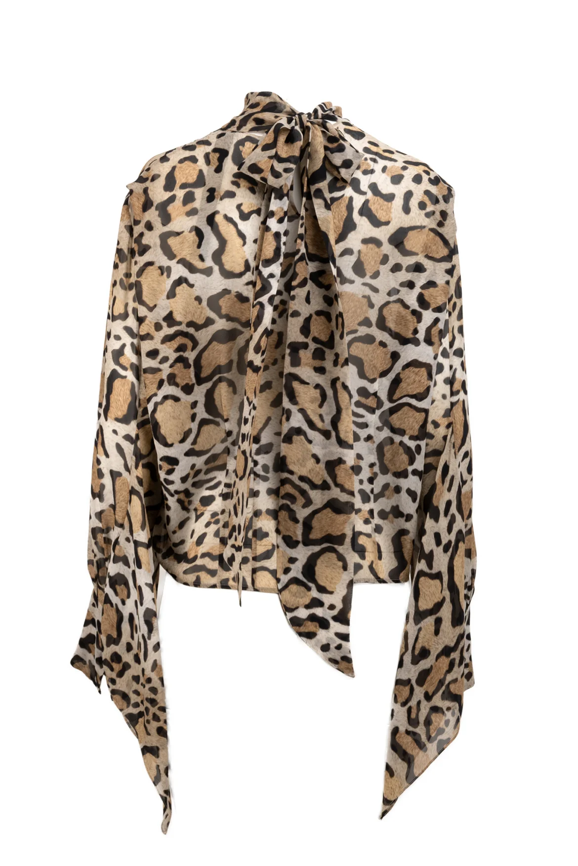 Petar Petrov Size 10 Leopard Sheer Tops - Image 2