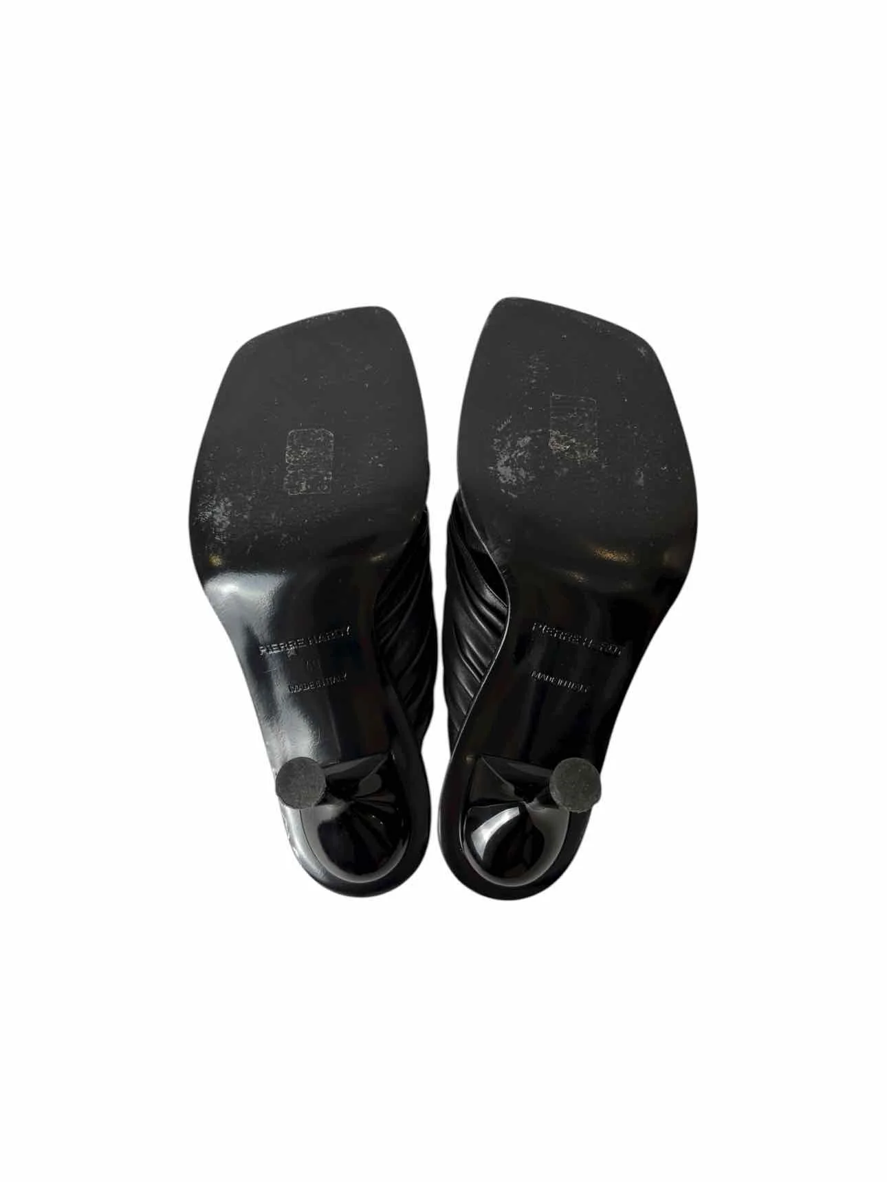 Pierre Hardy Size 40 Leather Square Toe  Sandals - Image 5