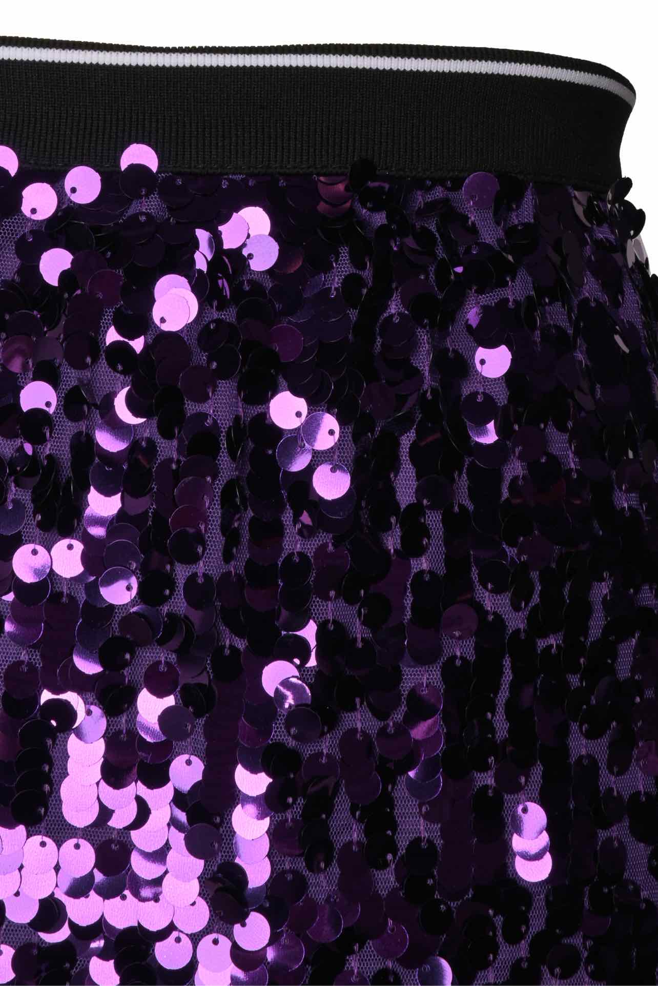 Plan C Size 10 Sequined Midi Skirt - Image 3