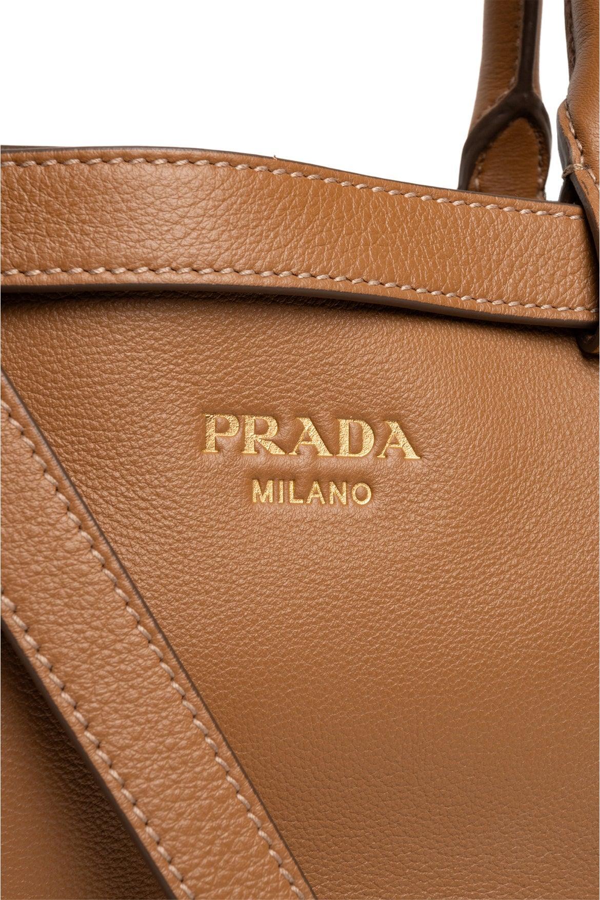 Prada 2024 Buckle Small Leather Bag - Image 6