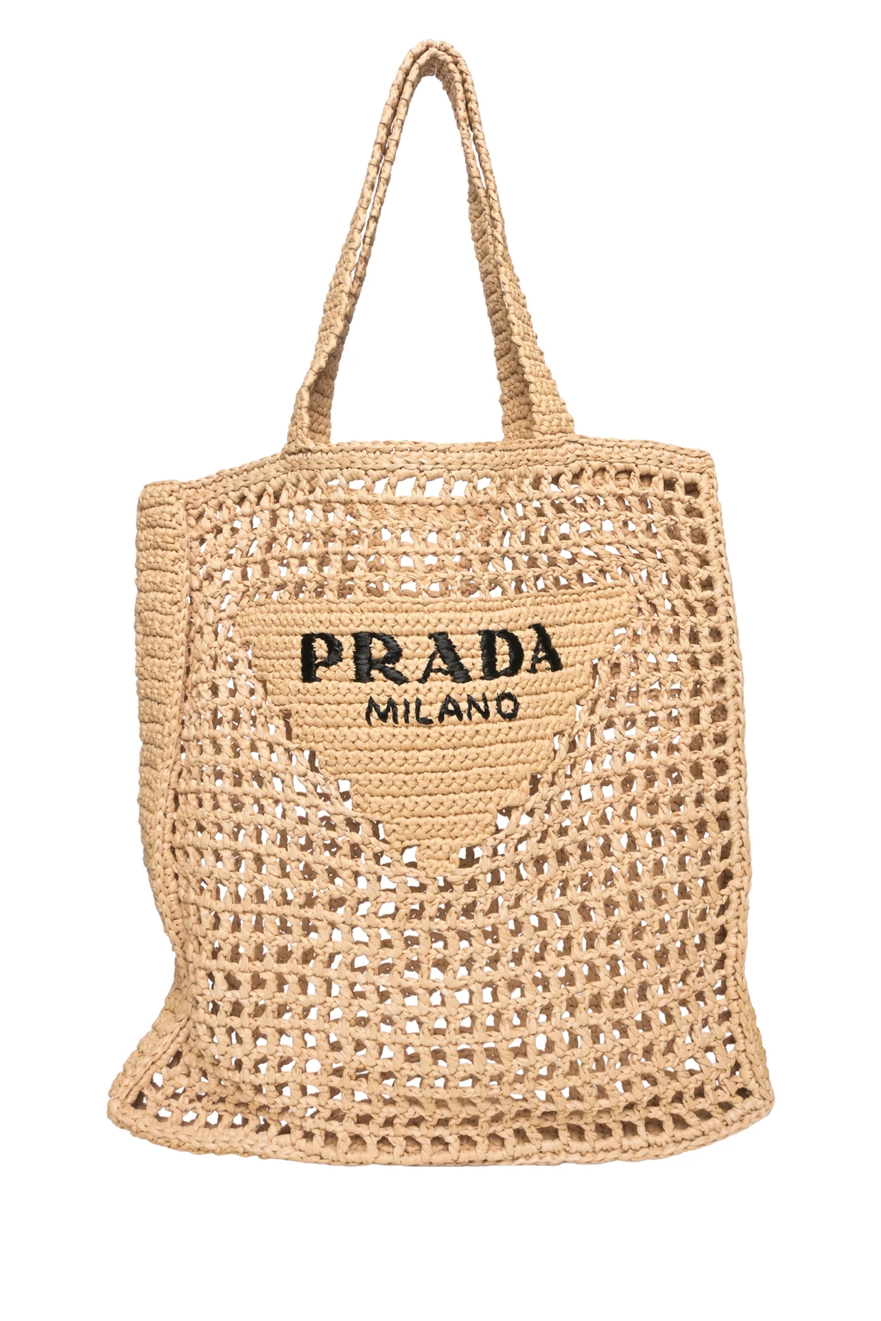Prada Crochet Tote