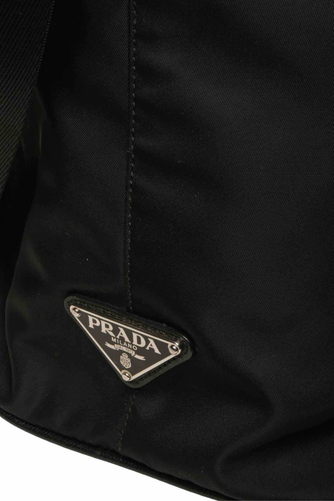 Prada Leather Trimmed Nylon Tote - Image 4