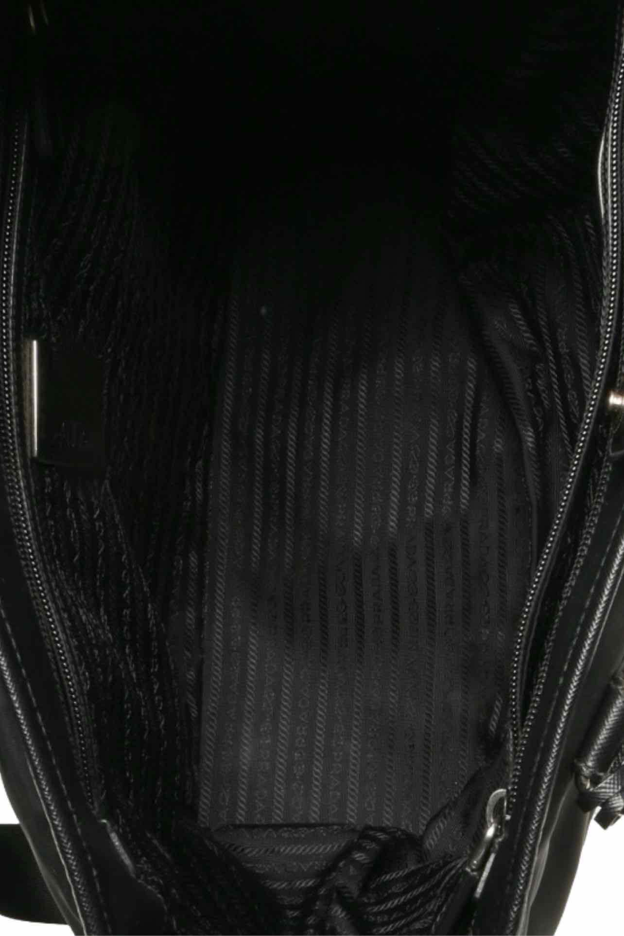 Prada Leather Trimmed Nylon Tote - Image 6