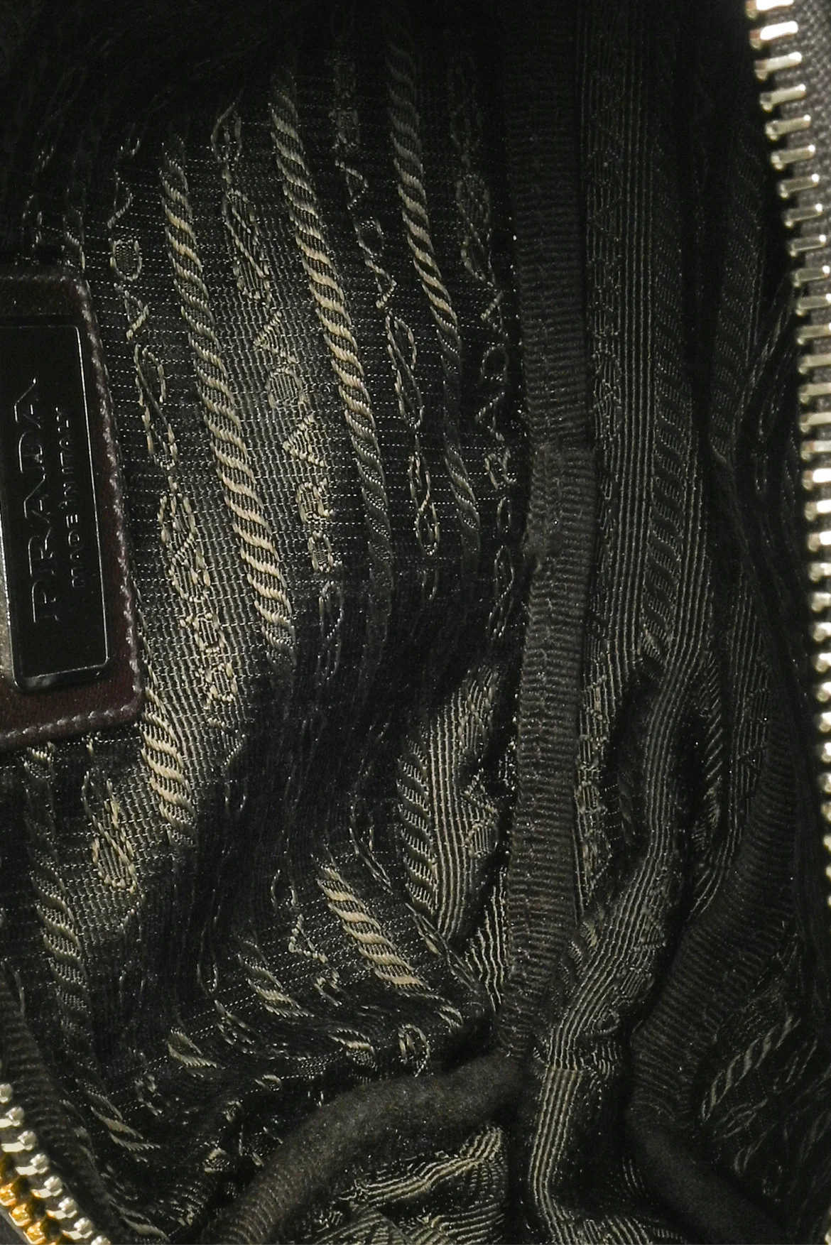 Prada Mixed Metal Fiocco Ribbon Camera Bag - Image 9