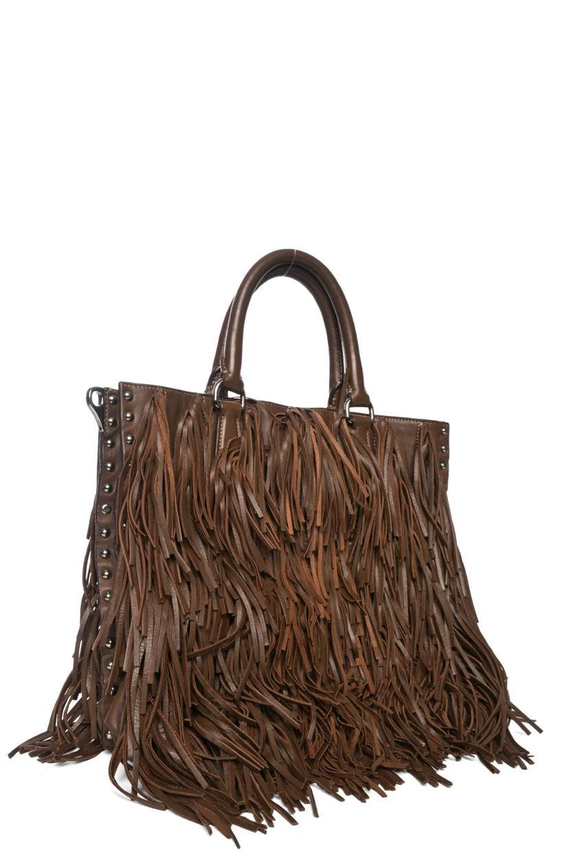 Prada Nappa Fringe Tote - Image 2