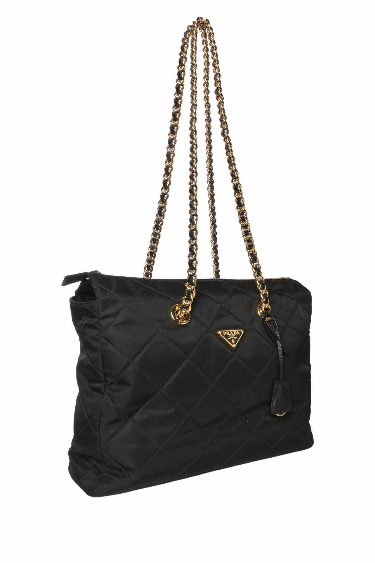 Prada Re-Edition 1995 Chaine Re-Nylon Quilted Tote - Image 2