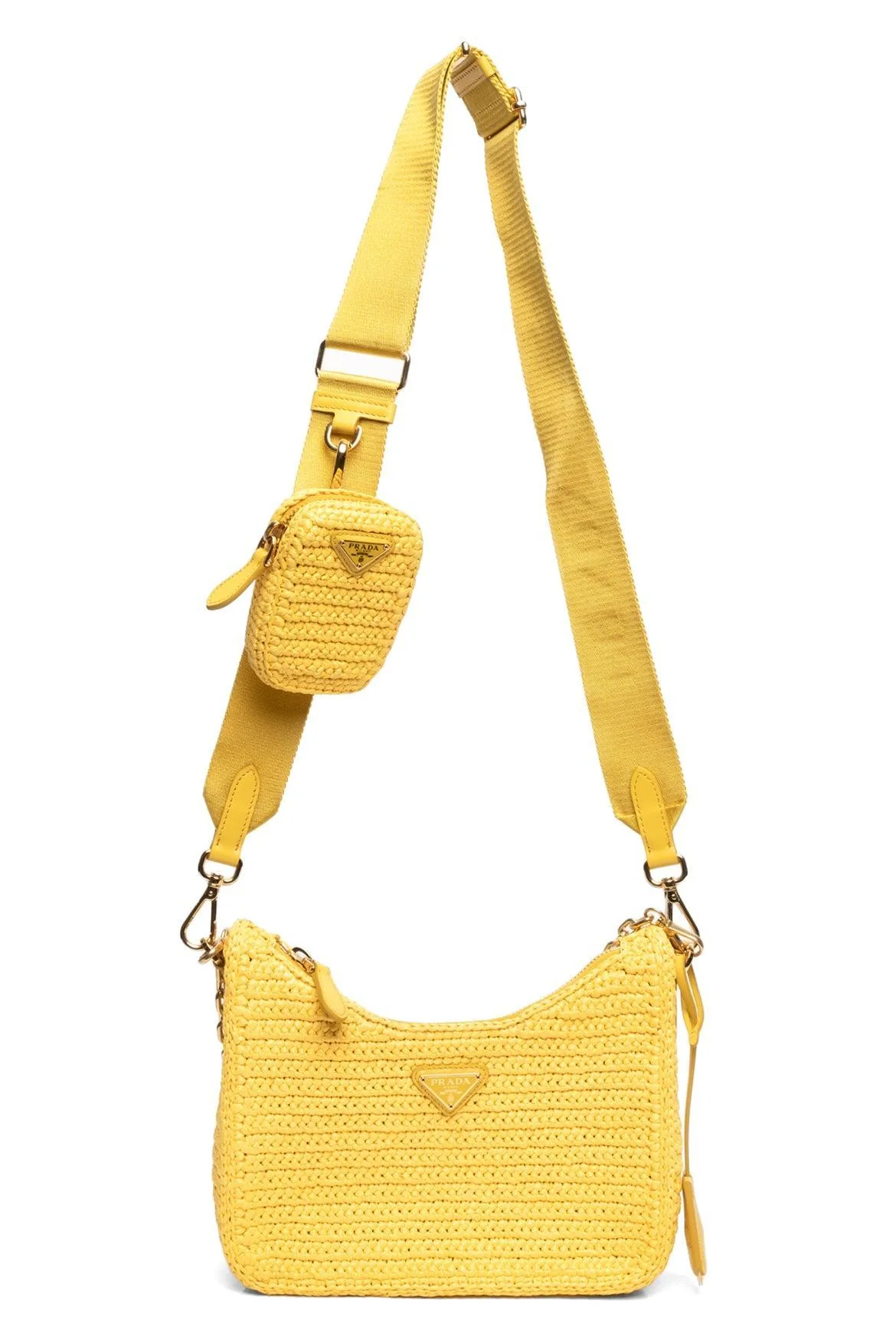 Prada Re-Edition 2005 Raffia Shoulder Bag - Image 5