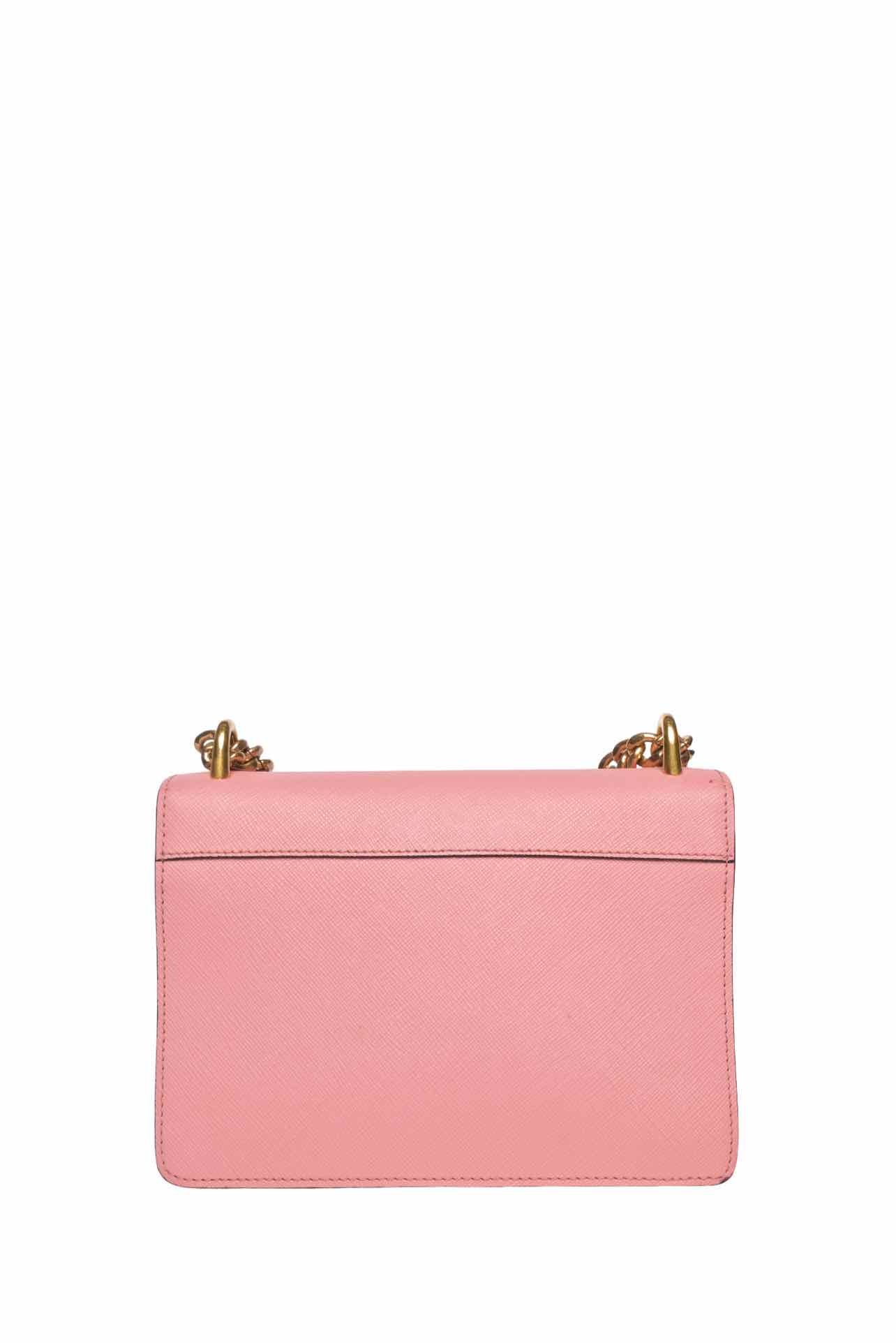 Prada Saffiano Lux Chain Shoulder Bag - Image 3