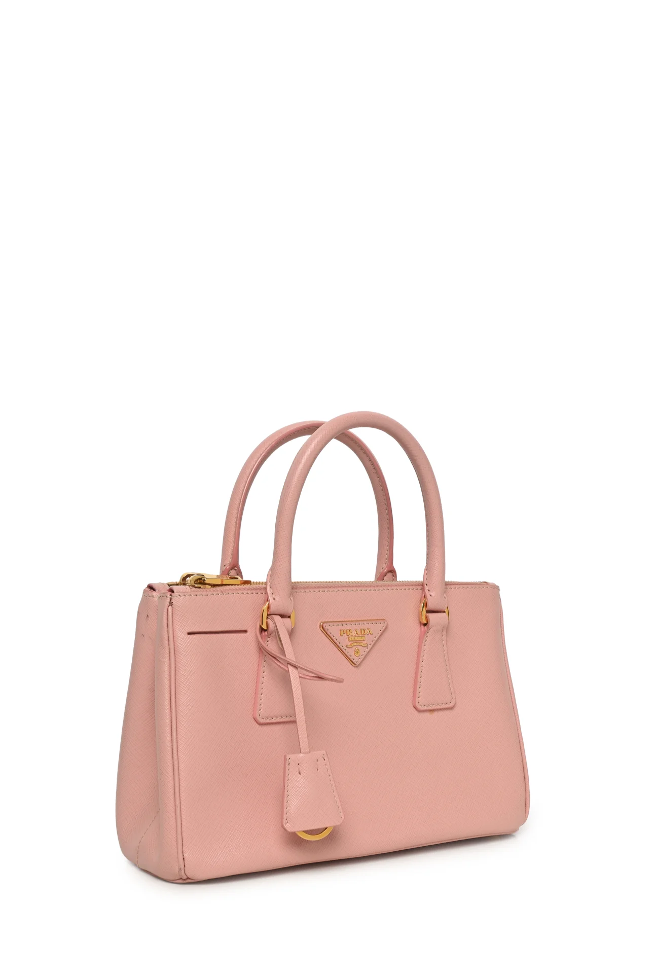 Prada Saffiano Lux Small Double Zip Galleria Tote - Image 2
