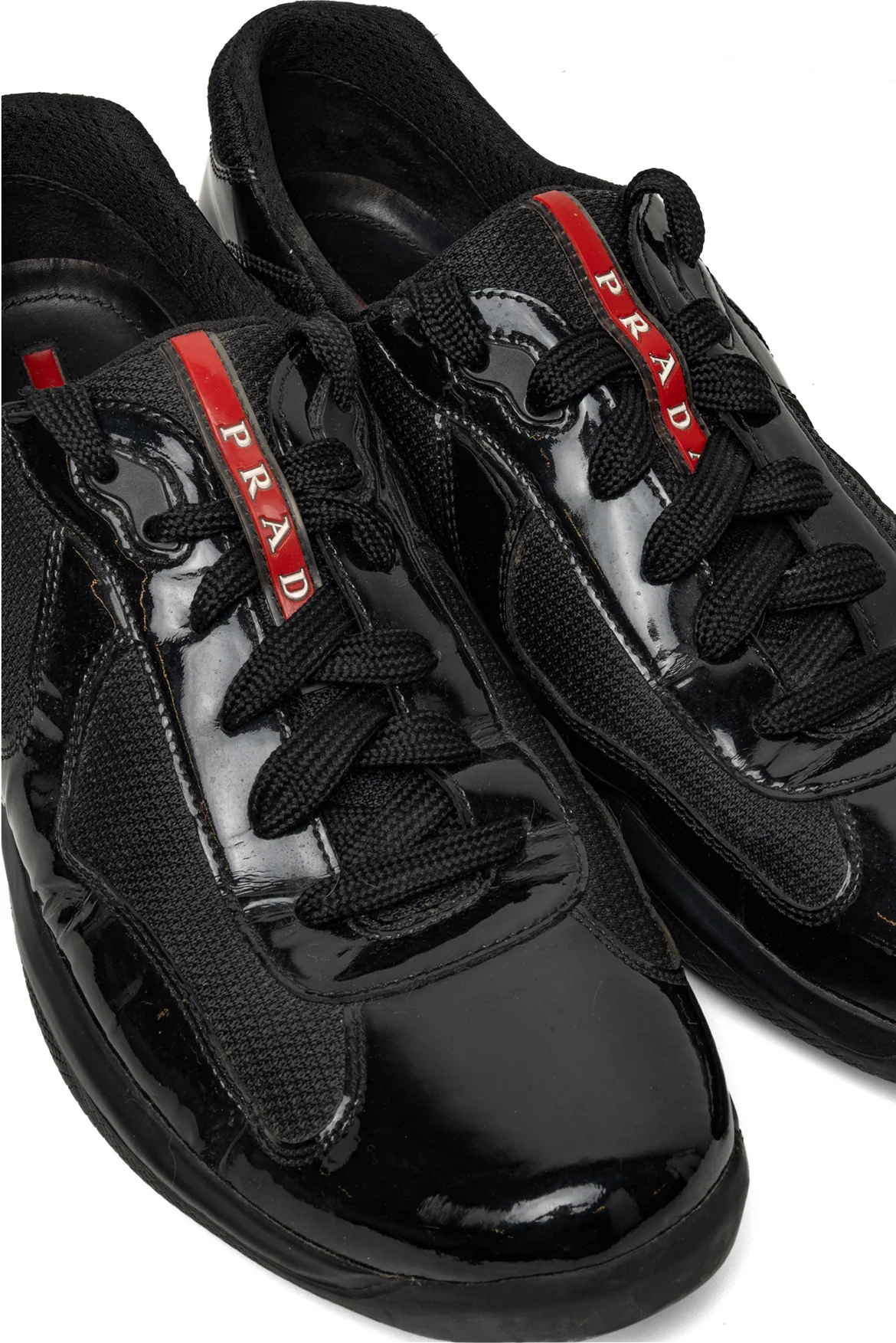 Prada Size 10 Men's America's Cup Low Top Sneakers - Image 4