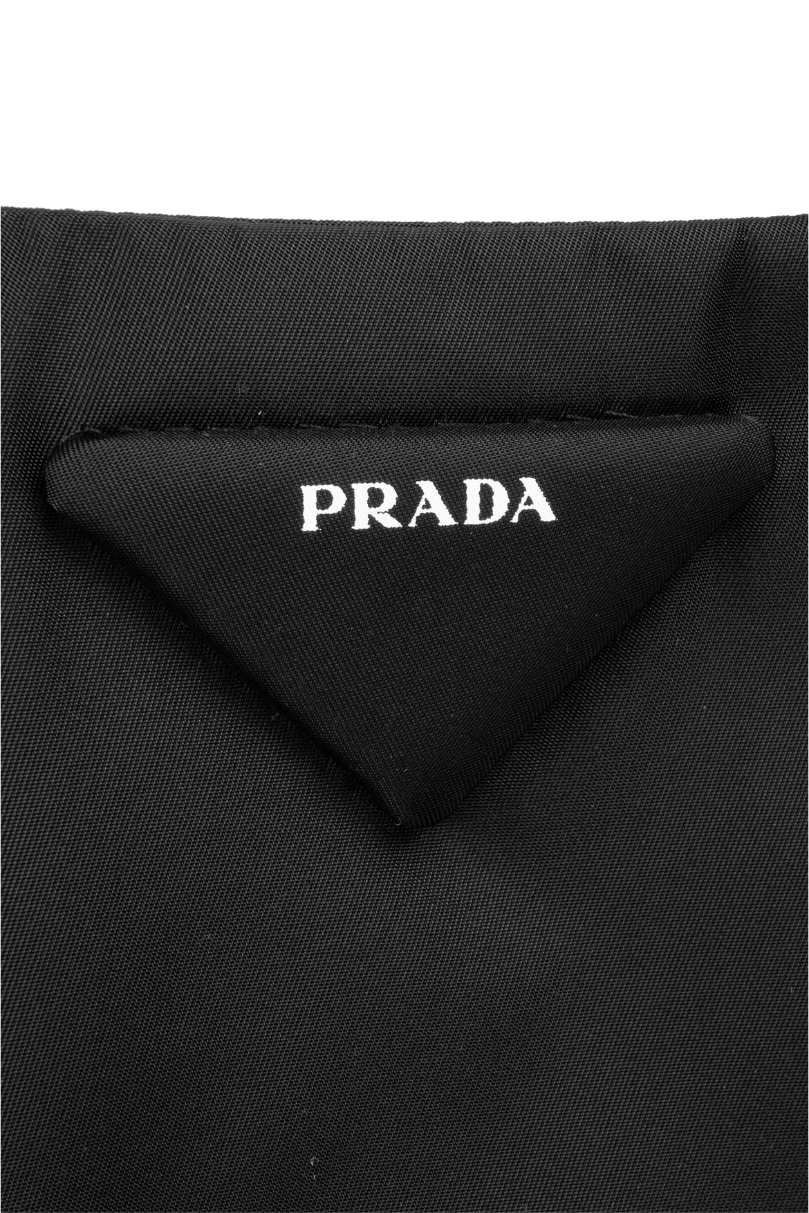 Prada Size 2 2022 Crystal Embellished Re-Nylon Overall Mini Dress - Image 4