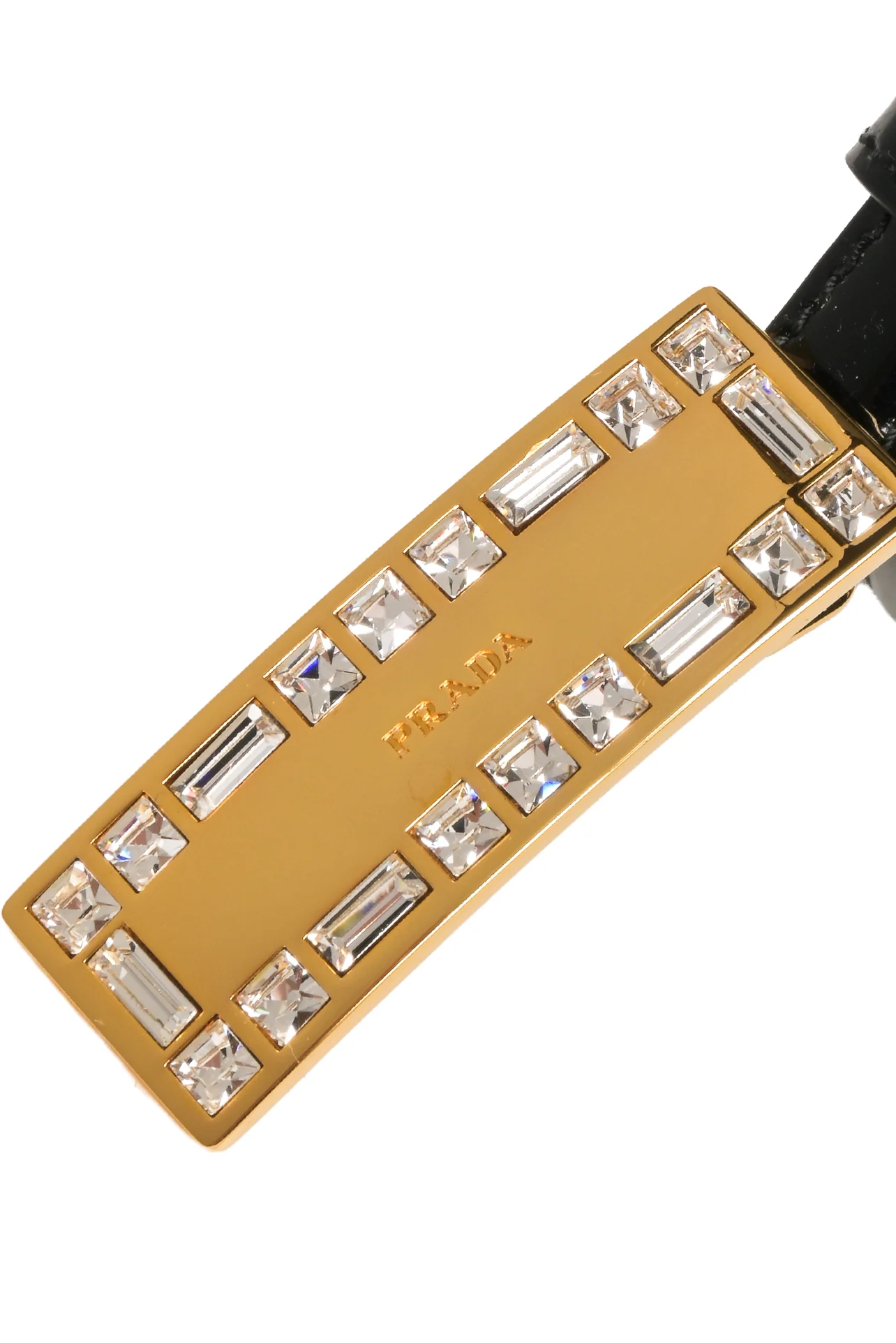 Prada Size 34 Skinny Patent Belt - Image 3