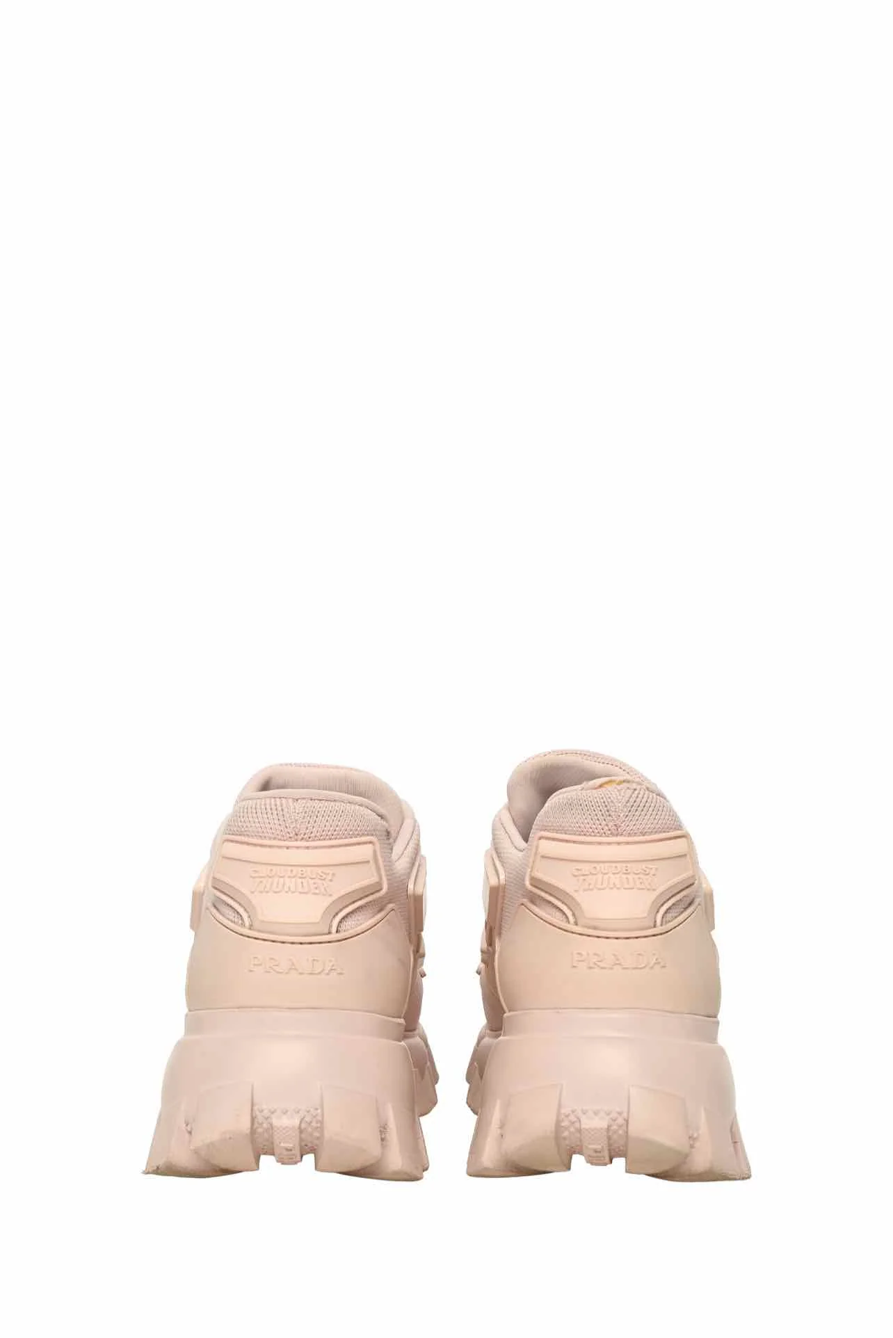 Prada Size 37 Cloudbust Thunder Knit Fabric Sneaker - Image 6