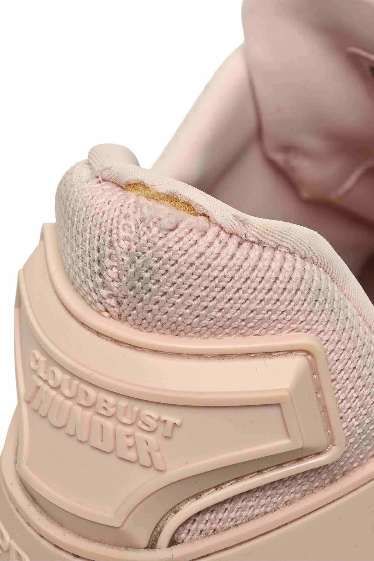 Prada Size 37 Cloudbust Thunder Knit Fabric Sneaker - Image 7