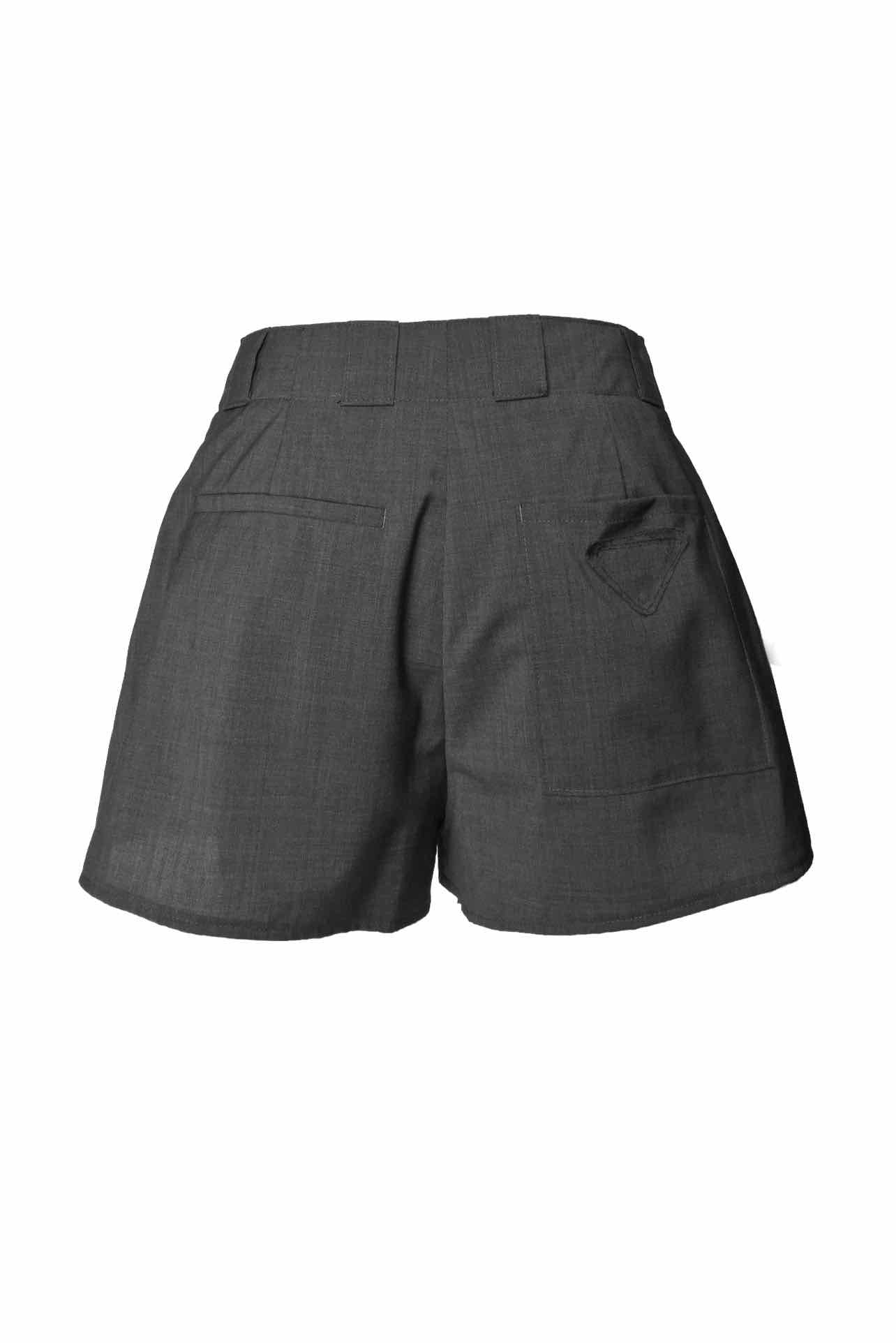 Prada Size 38 2020 Wool Shorts - Image 2