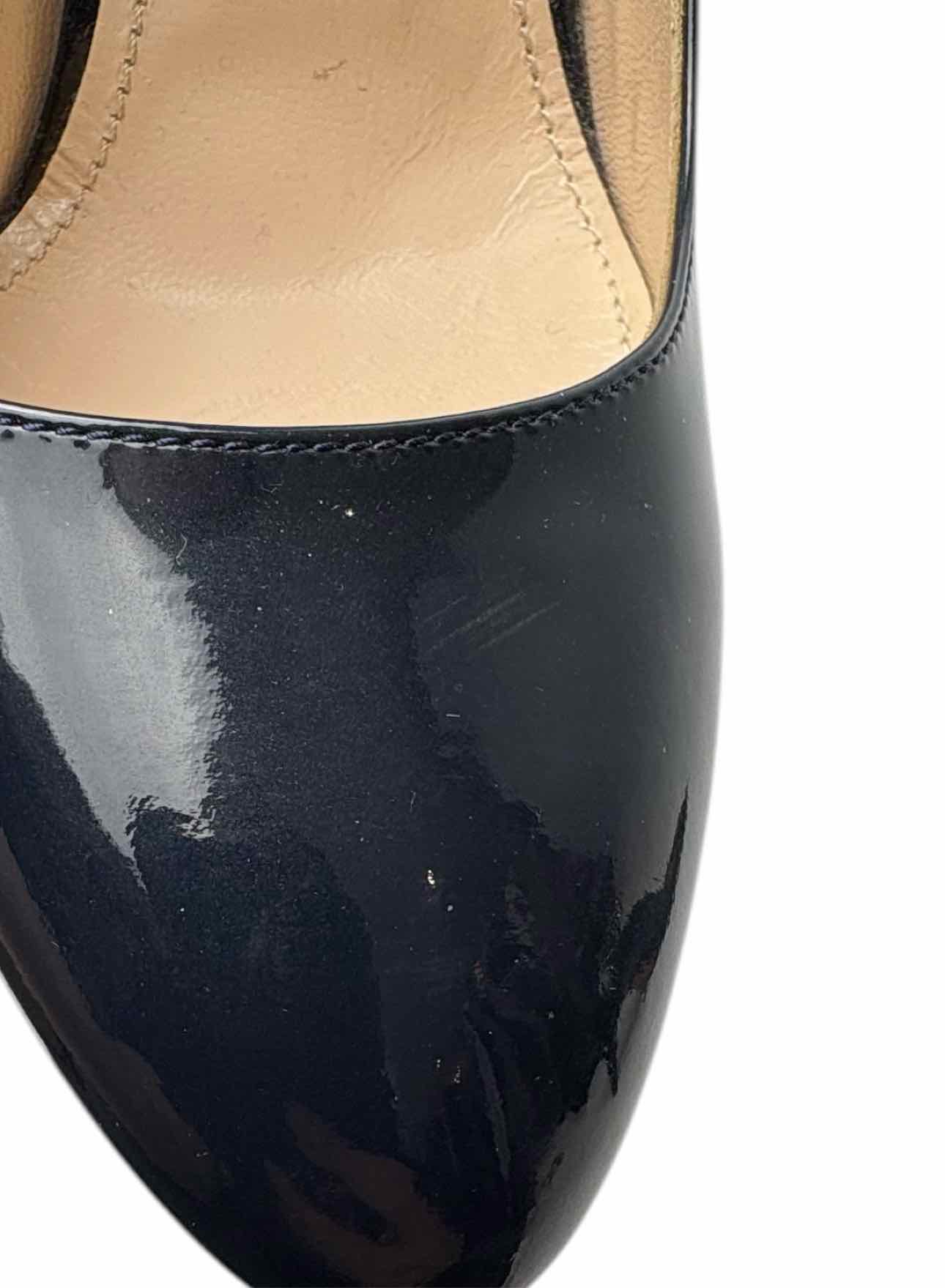 Prada Size 38.5 Patent Leather Pumps - Image 8